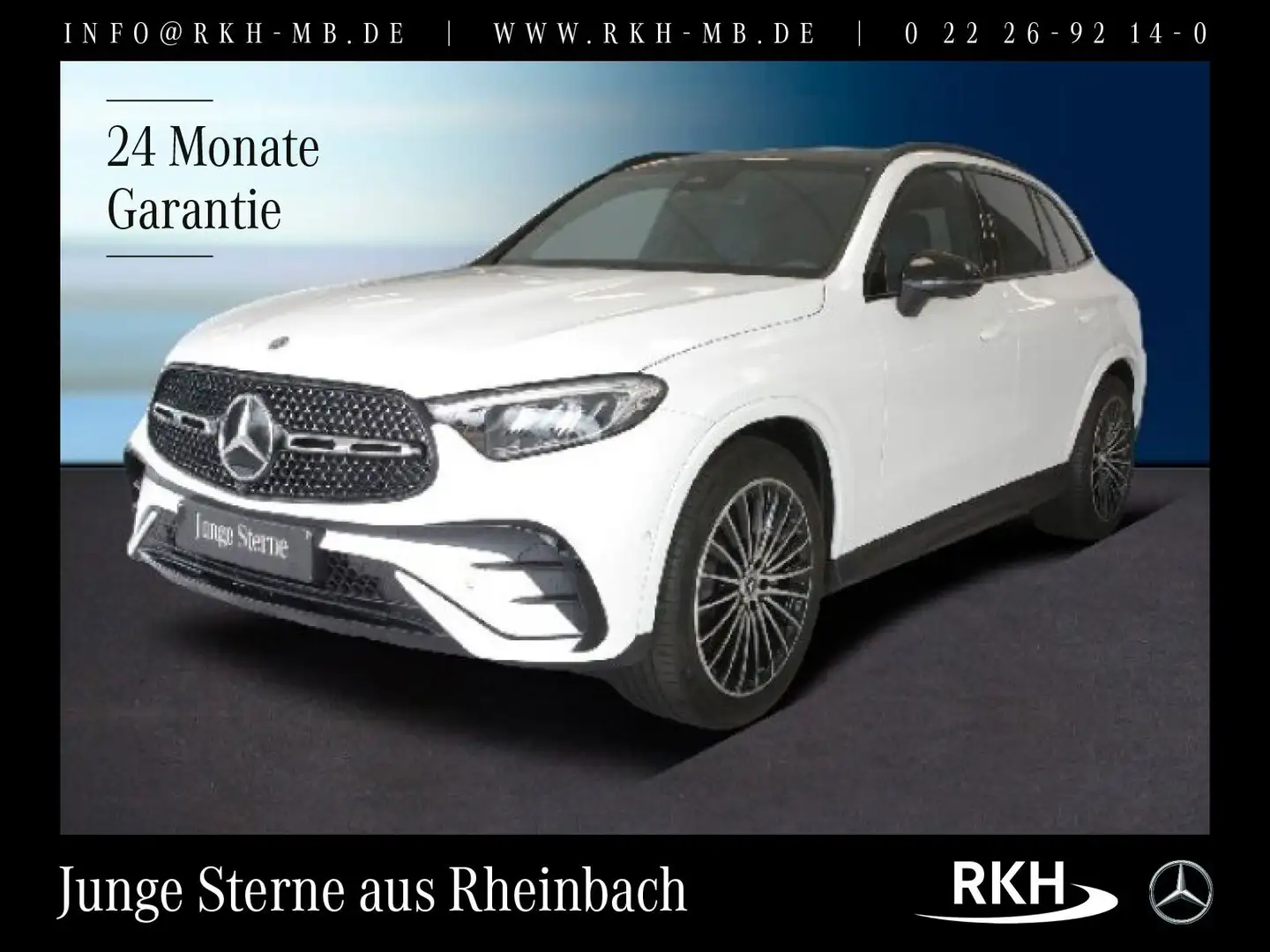 Mercedes-Benz GLC 200 GLC 200 4M Edition AMG/Night/Pano/360°/AHK/Distr Weiß - 1