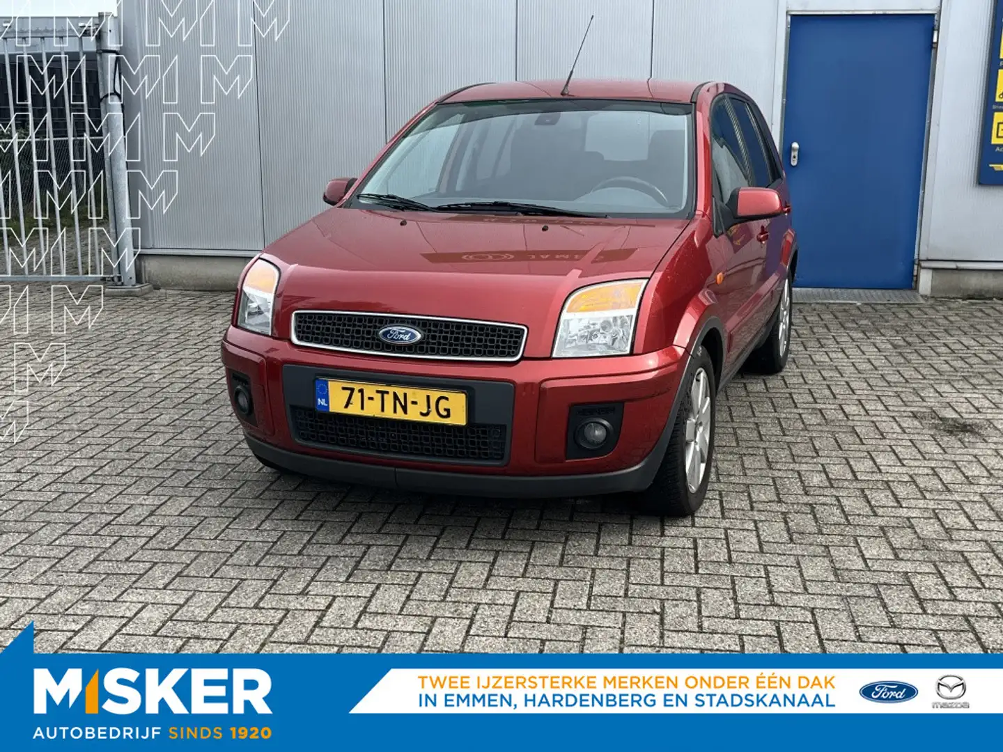 Ford Fusion 1.4-16V Futura Dealer ond APK aug.26 Rouge - 1