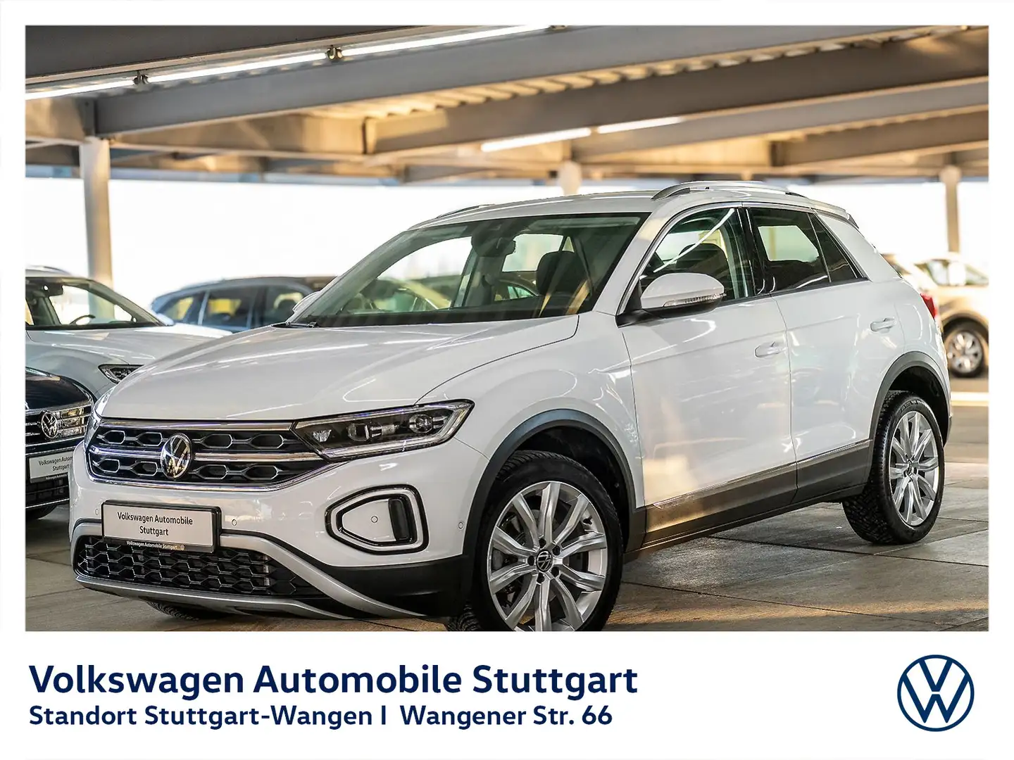 Volkswagen T-Roc Style 2.0 TDI DSG Navi Kamera AHK ACC LED Weiß - 1