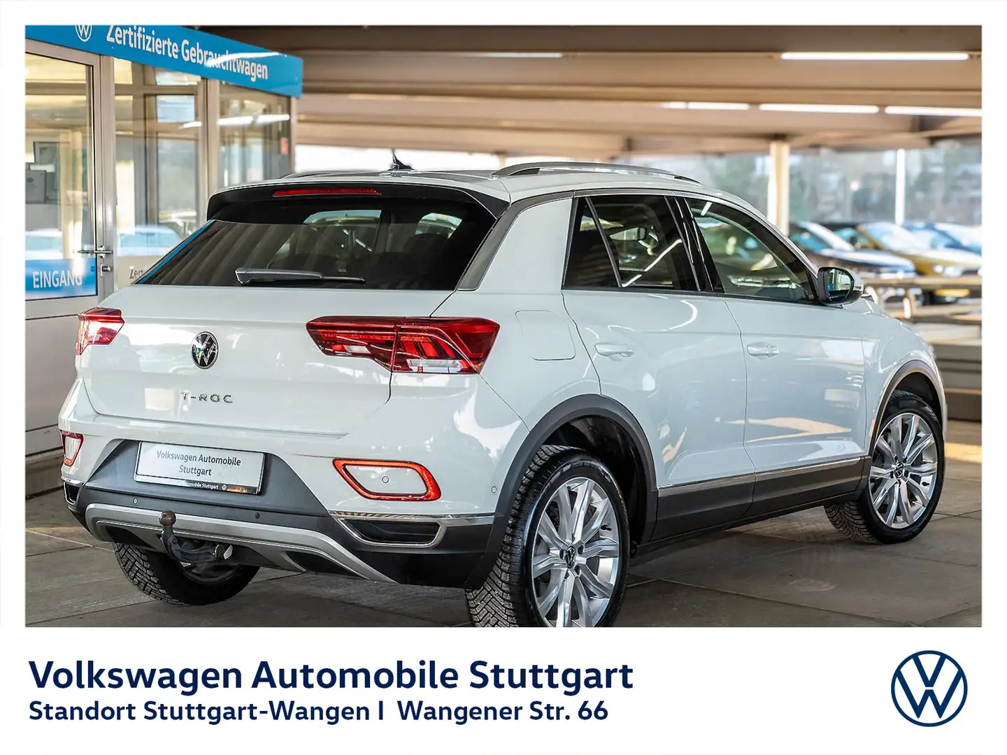 Volkswagen T-Roc Style 2.0 TDI DSG Navi Kamera AHK ACC LED Weiß - 2