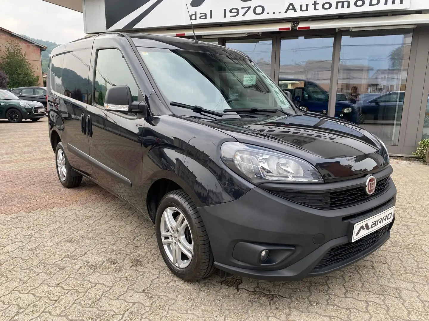 Fiat Doblo 1.3 MJT DOPPIA PORTA LATERALE*NAVI*CAMERA Nero - 2