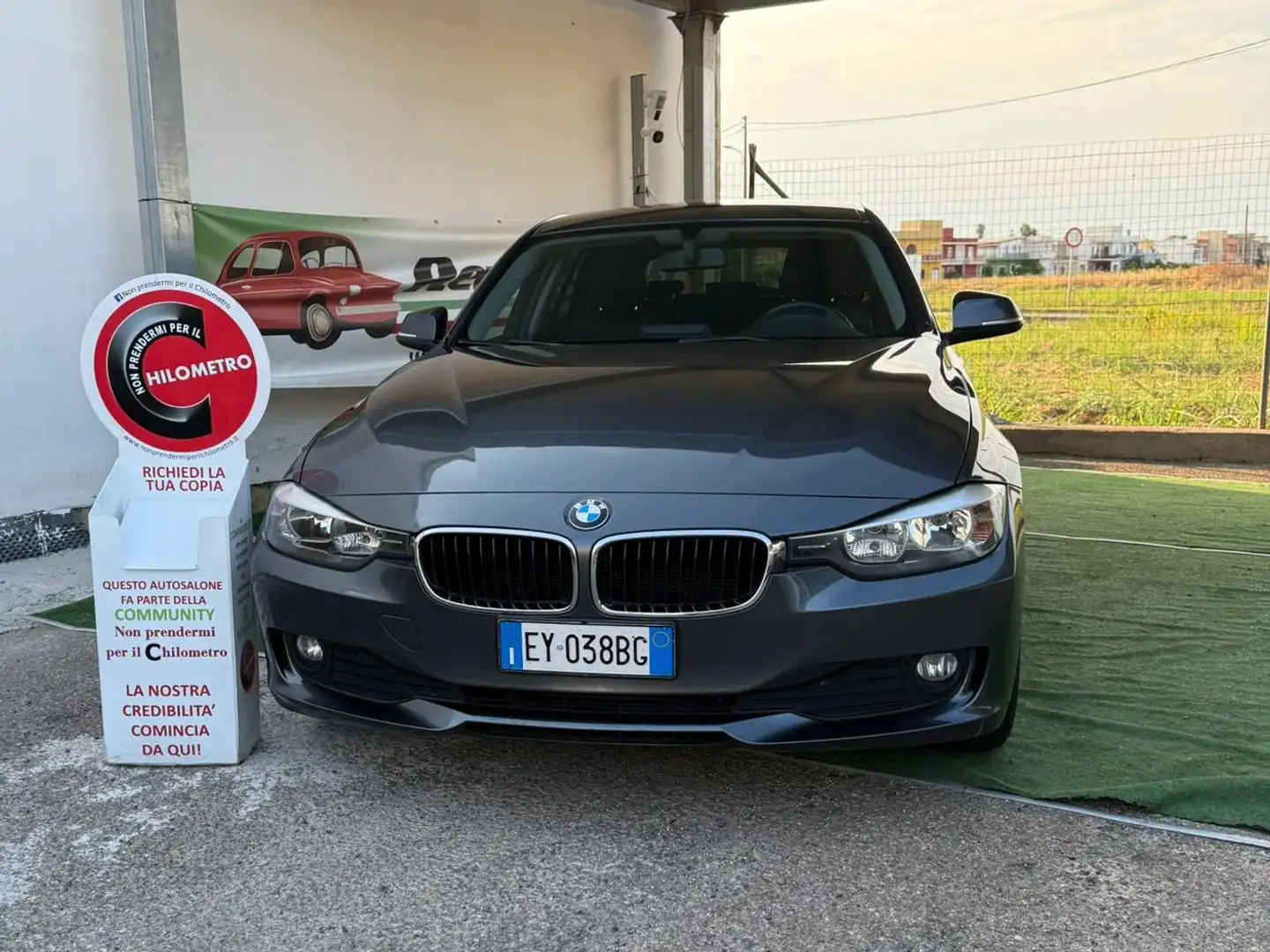 BMW 318 Serie 3 F31 2012 Touring 318d Touring Sport Grigio - 1