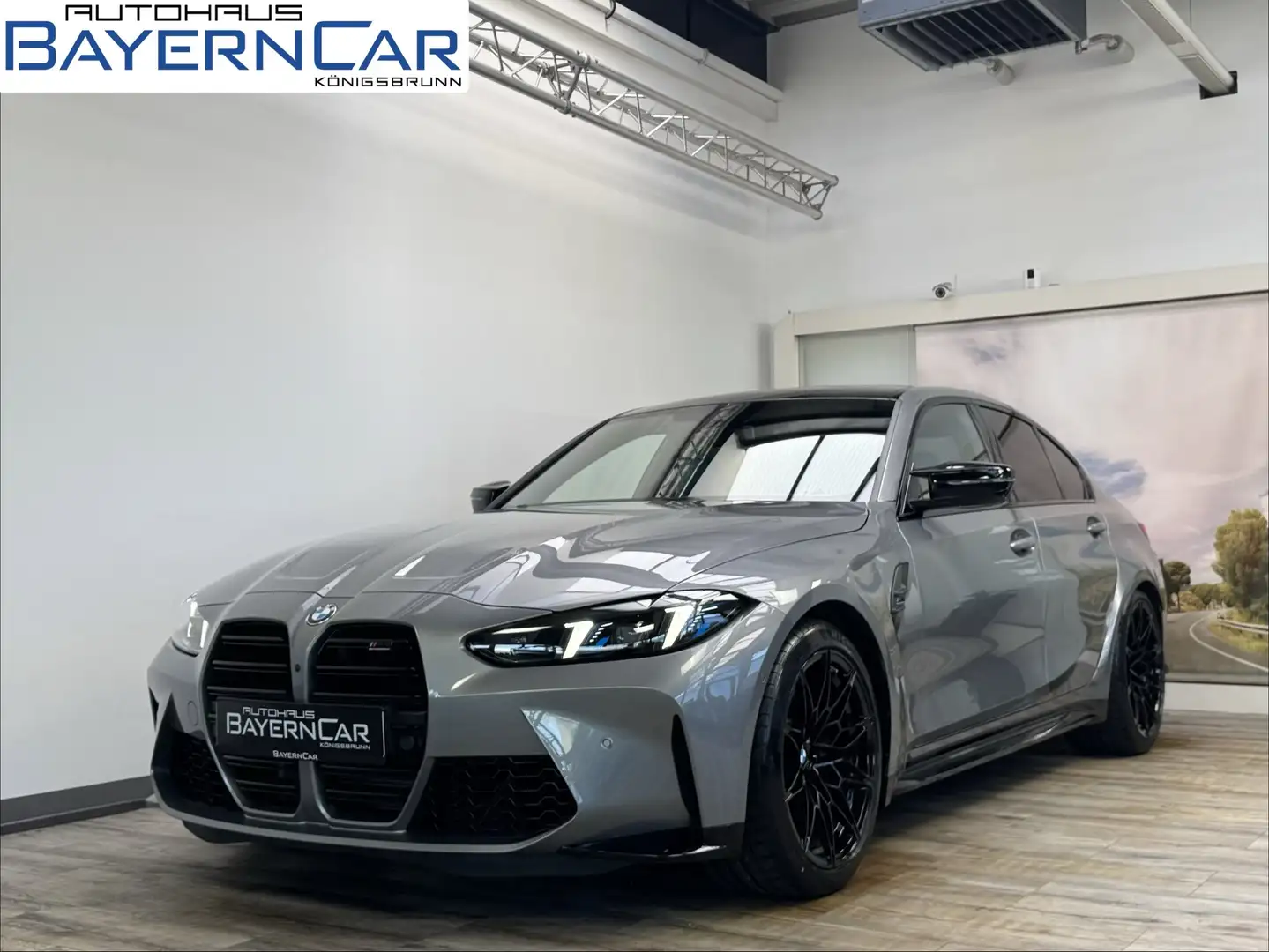 BMW M3 xDrive Competition Alcantara Sitzlüftung 360° Grau - 1