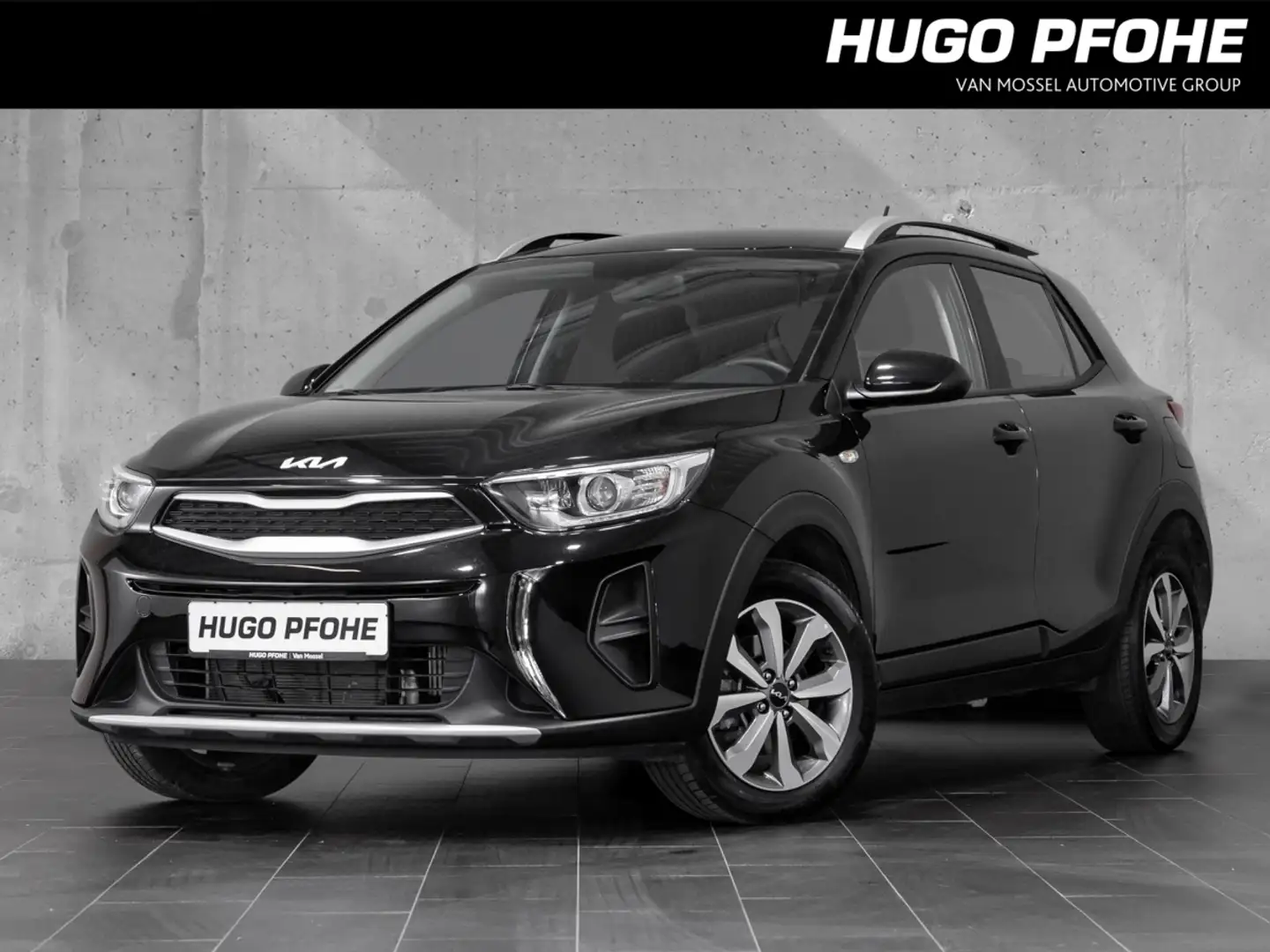 Kia Stonic 1.0 T-GDI Pure Navi SHZ PDC Schwarz - 1