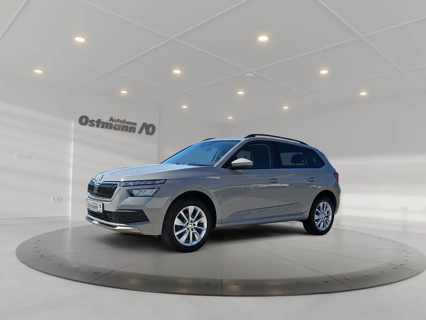 Skoda Kamiq 1.0 TSI Clever AHK el.Heck LED Grau - 1