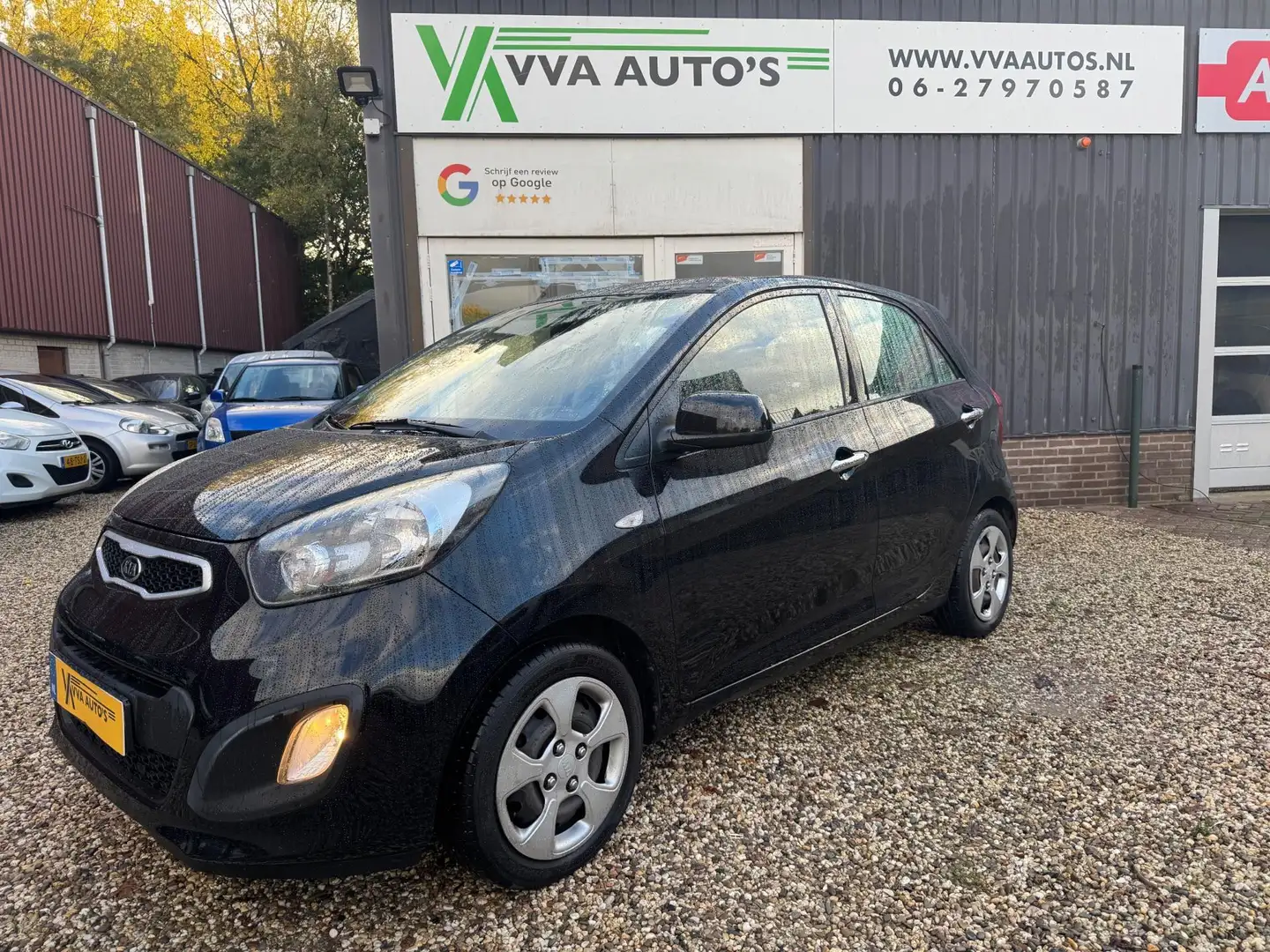 Kia Picanto 1.0 CVVT airco,elektr ramen, APK 30-08-2027 Schwarz - 1
