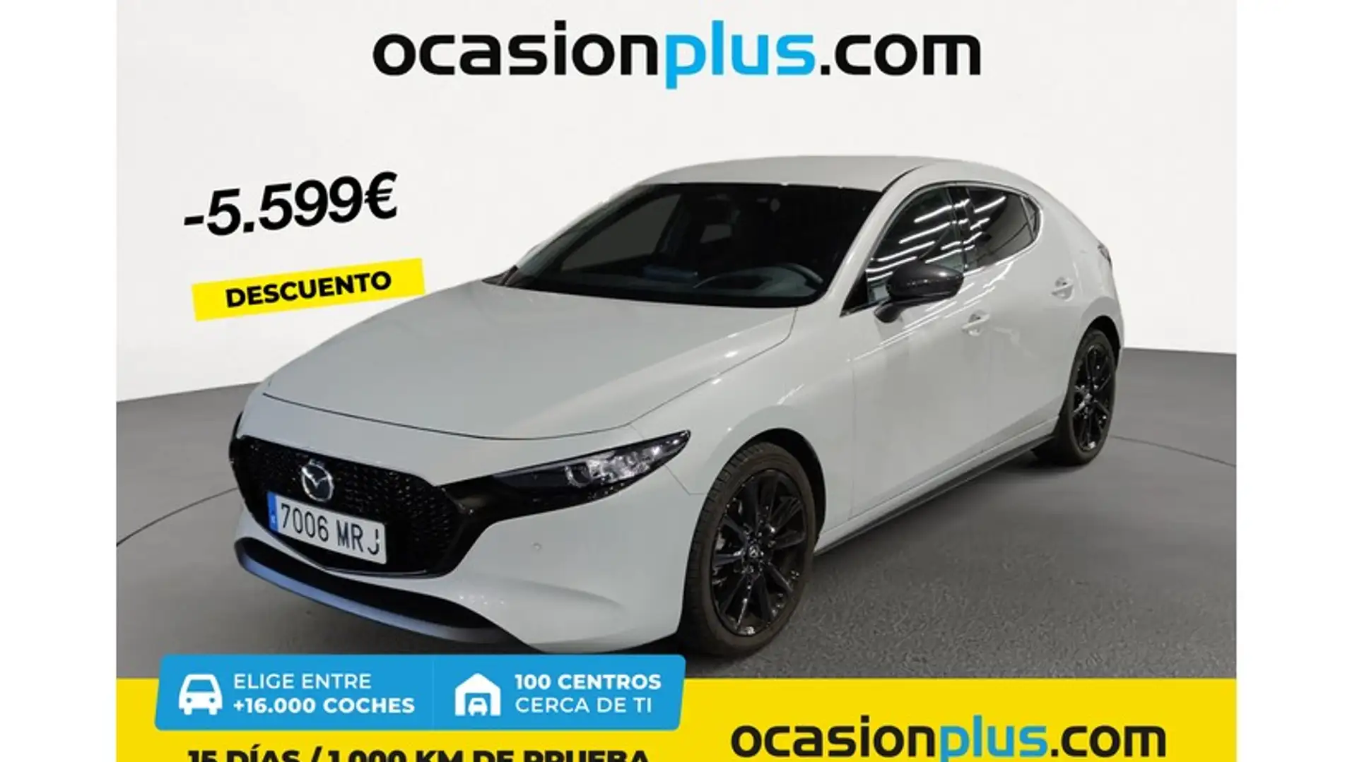 Mazda 3 2.0 e-Skyactiv-G Homura 110kW Blanco - 1
