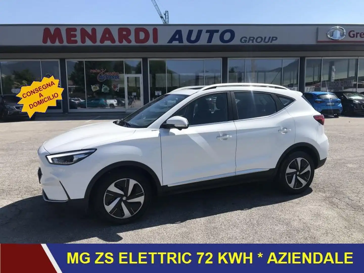 MG ZS EV Luxury 72 kWh IVA ESPOSTA * 8.700 KM!! Bianco - 1