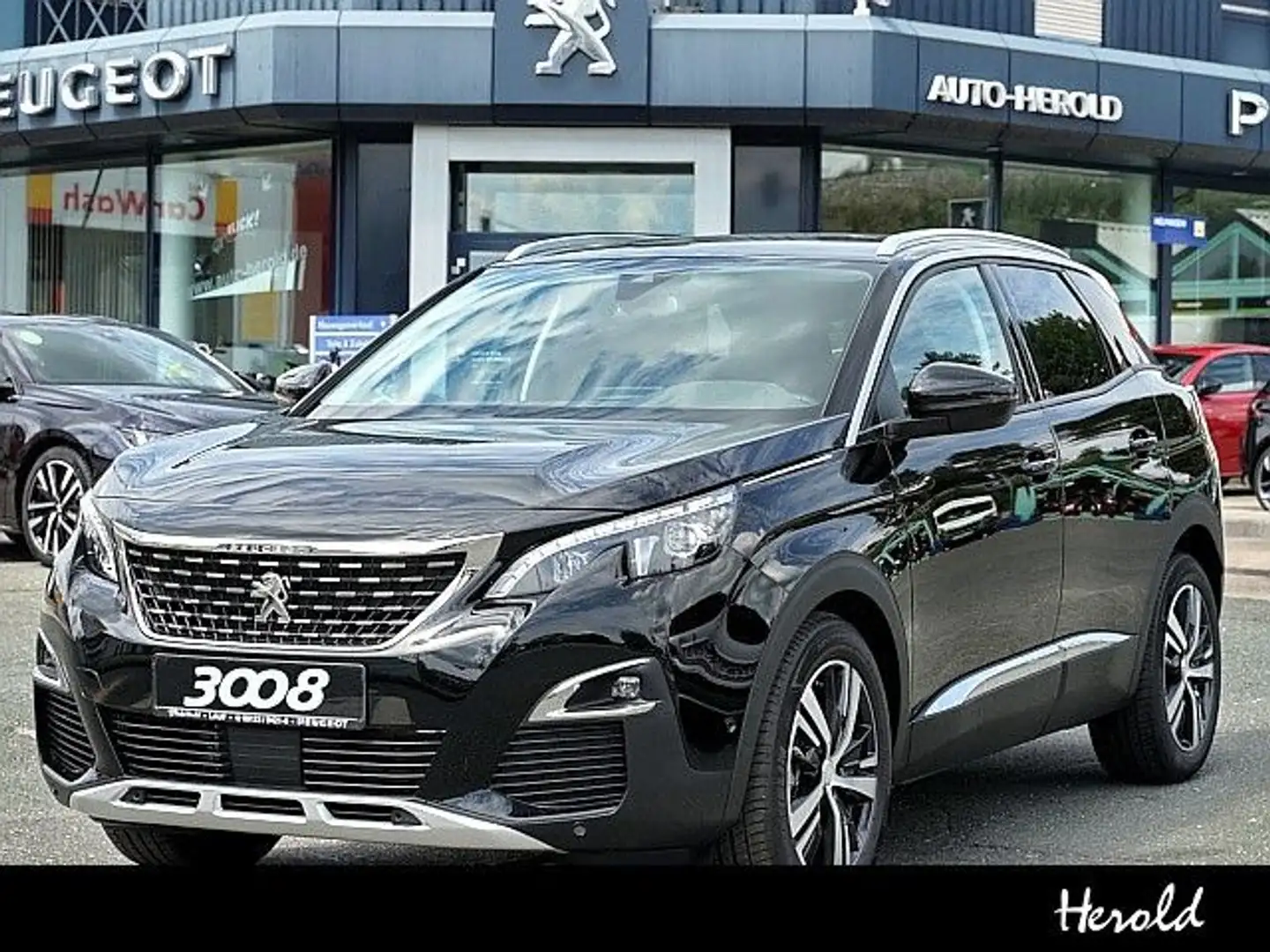 Peugeot 3008 GT*Schiebedach,Easypaket,el.Heckkl.* Schwarz - 2