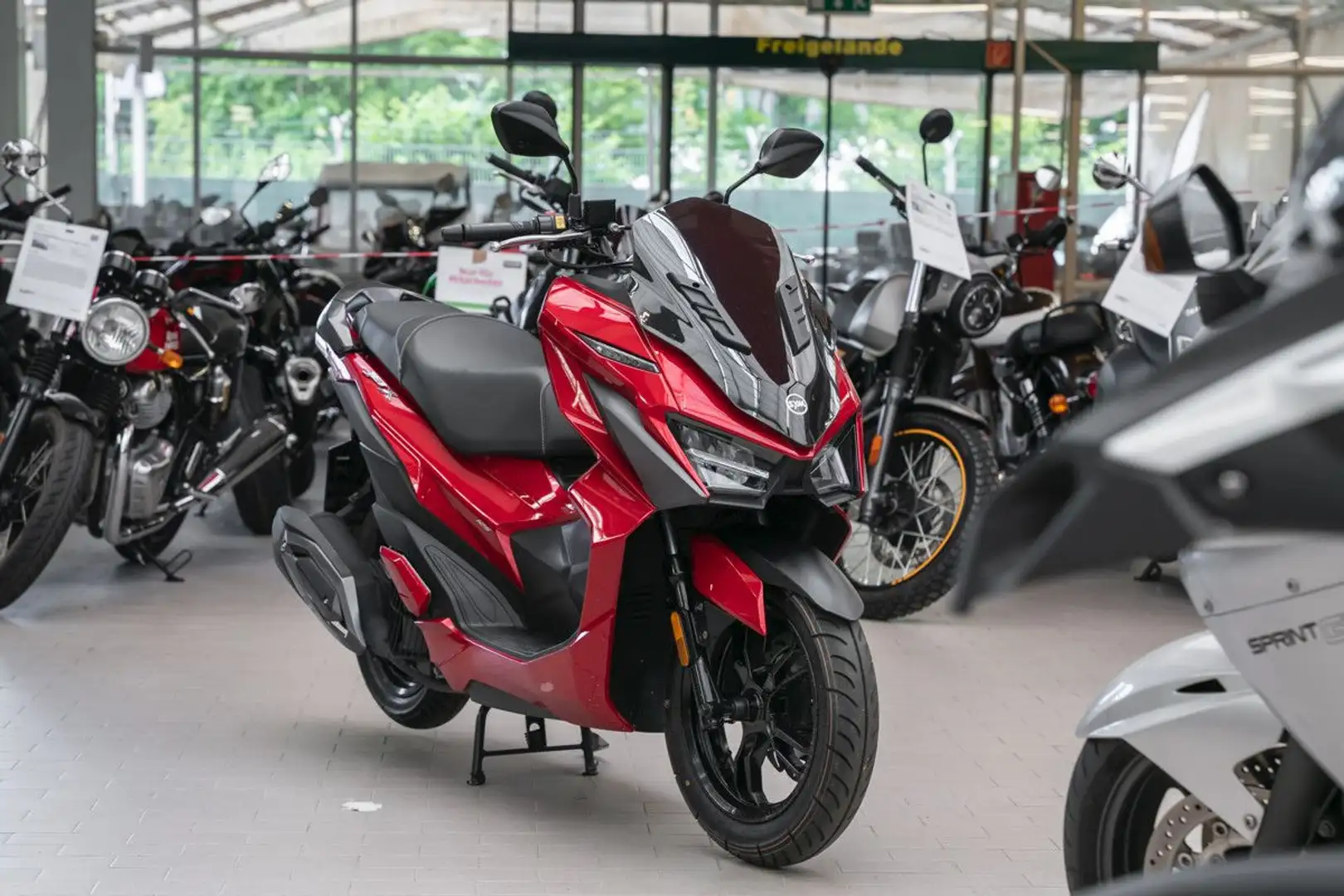 SYM Jet X 125 ABS, unfallfrei, Lieferservice Rot - 2