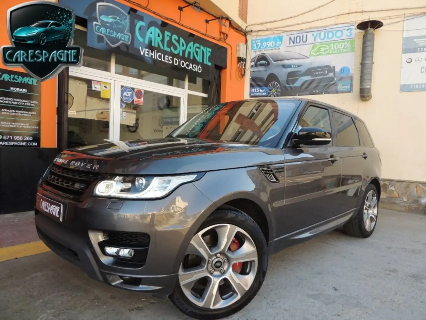 Land Rover Range Rover Sport 3.0SDV6 Hybrid Autobiography 340 Gris - 1