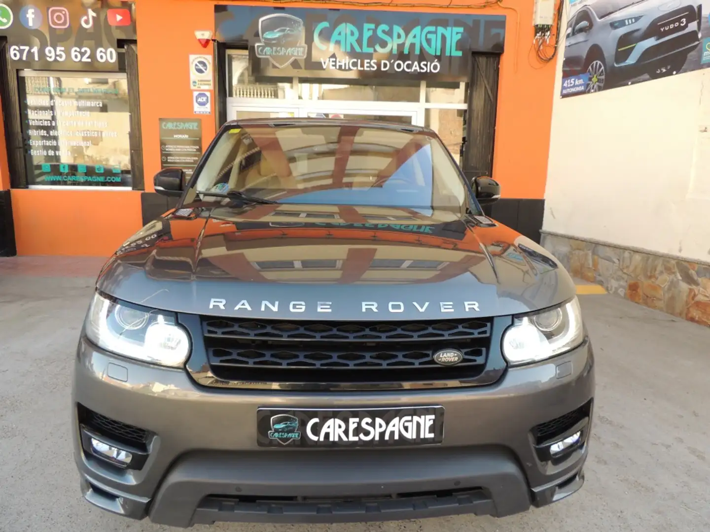 Land Rover Range Rover Sport 3.0SDV6 Hybrid Autobiography 340 Gris - 2