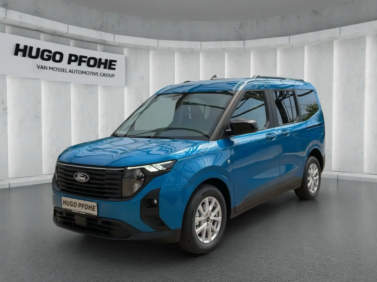 Ford Tourneo Courier Titanium 1.0 EcoBoost 92 kW Auto Kompaktvan. 5-tür Blau - 1