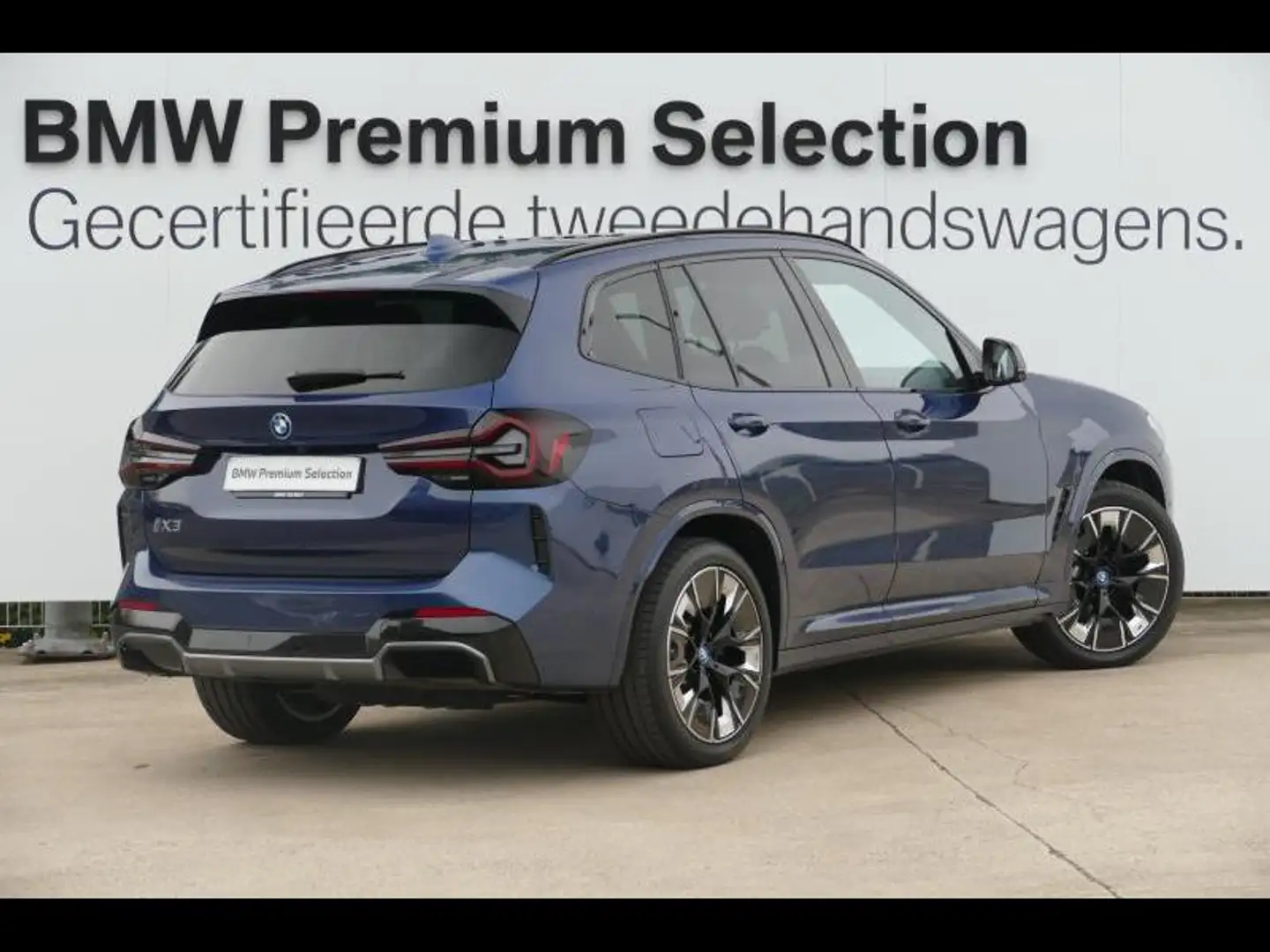 BMW iX3 Impressive Blauw - 2