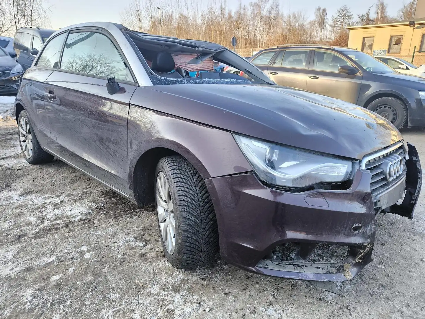 Audi A1 ambition Automatik 1.4 16V TFSI Airbags OK Rot - 1