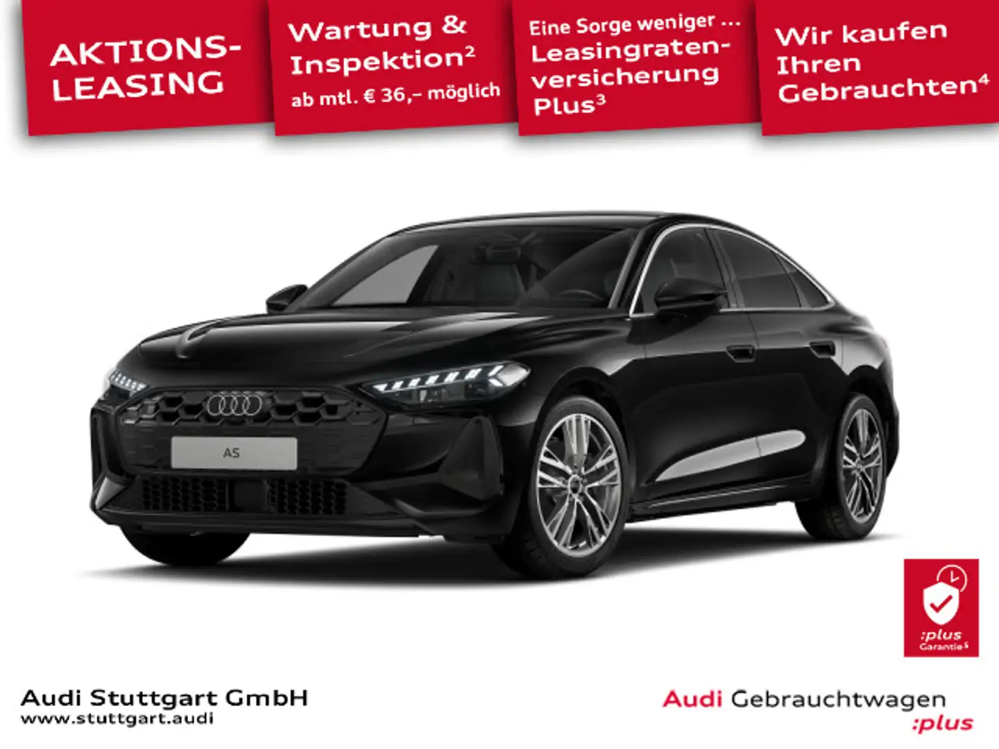 Audi A5 TFSI quattro 150kW s tronic Schwarz - 1