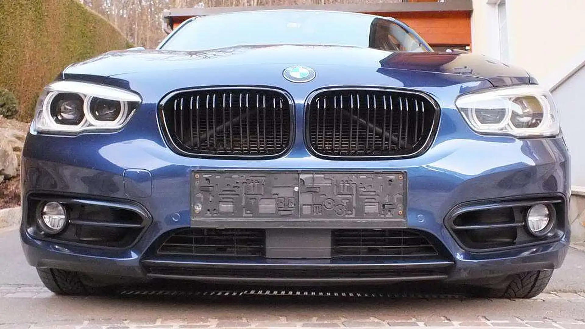 BMW 120 d Sport  ACC Sportsitze Schiebedach LED Memory ... Blauw - 2