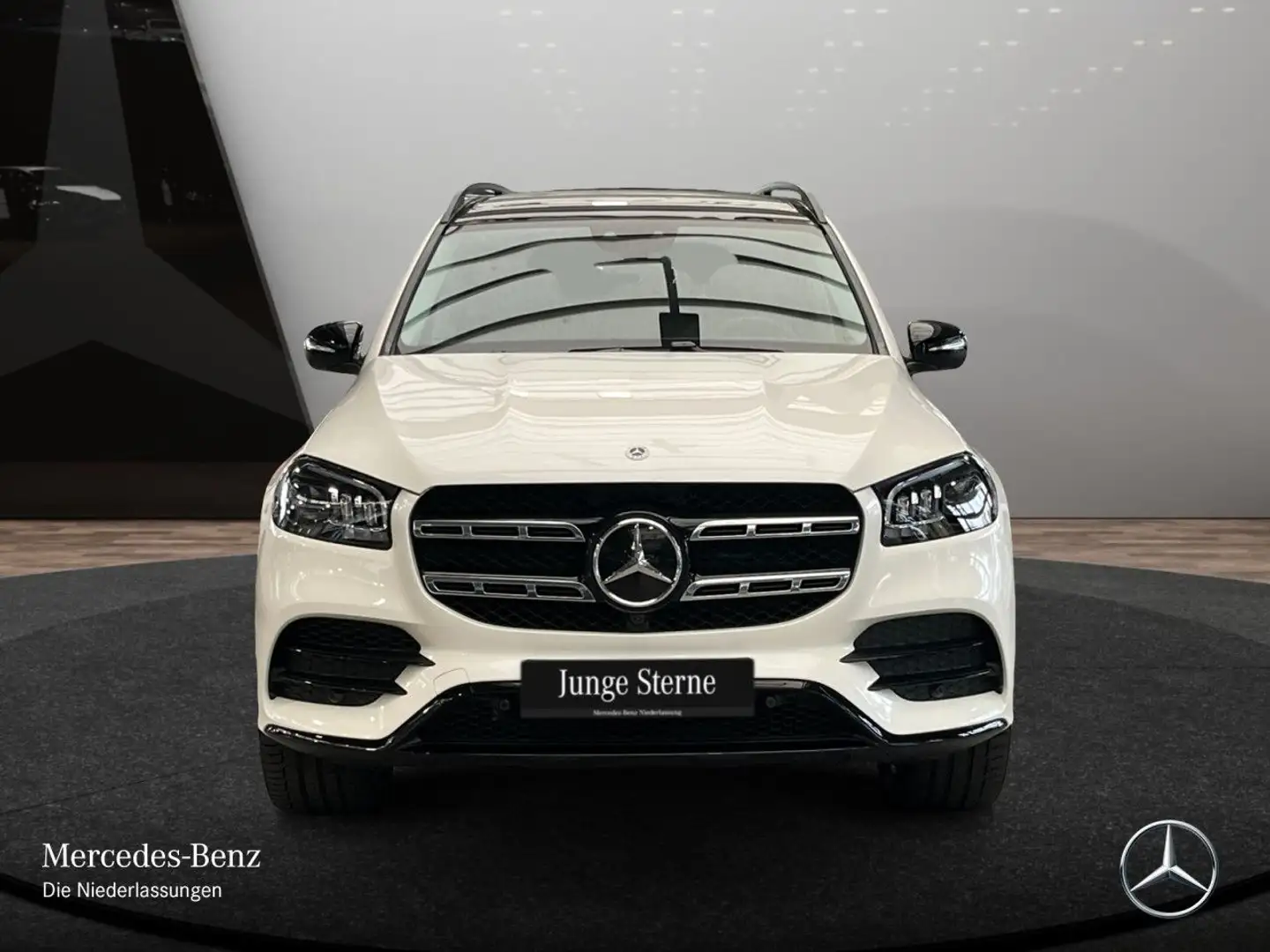 Mercedes-Benz GLS 400 d 4M AMG+EXCLUSIVE+NIGHT+PANO+360+FAHRASS Weiß - 2