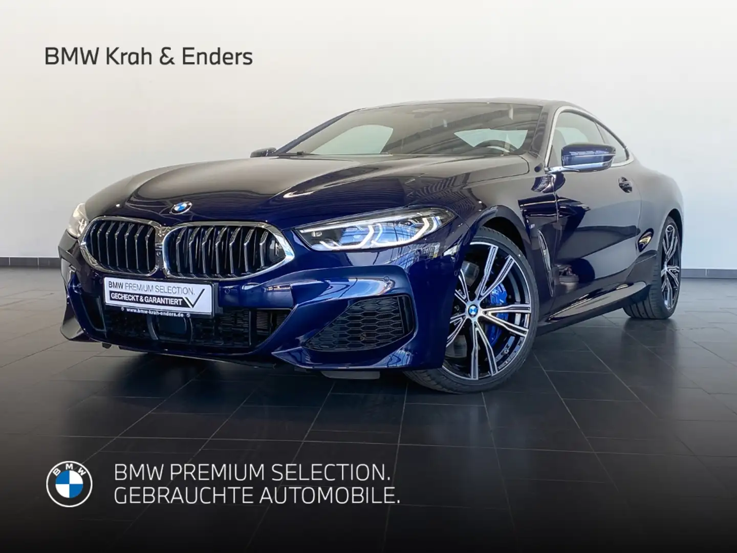 BMW M850 i xDrive Coupe Laserlicht+ACC+HUD+20'' LM plava - 1