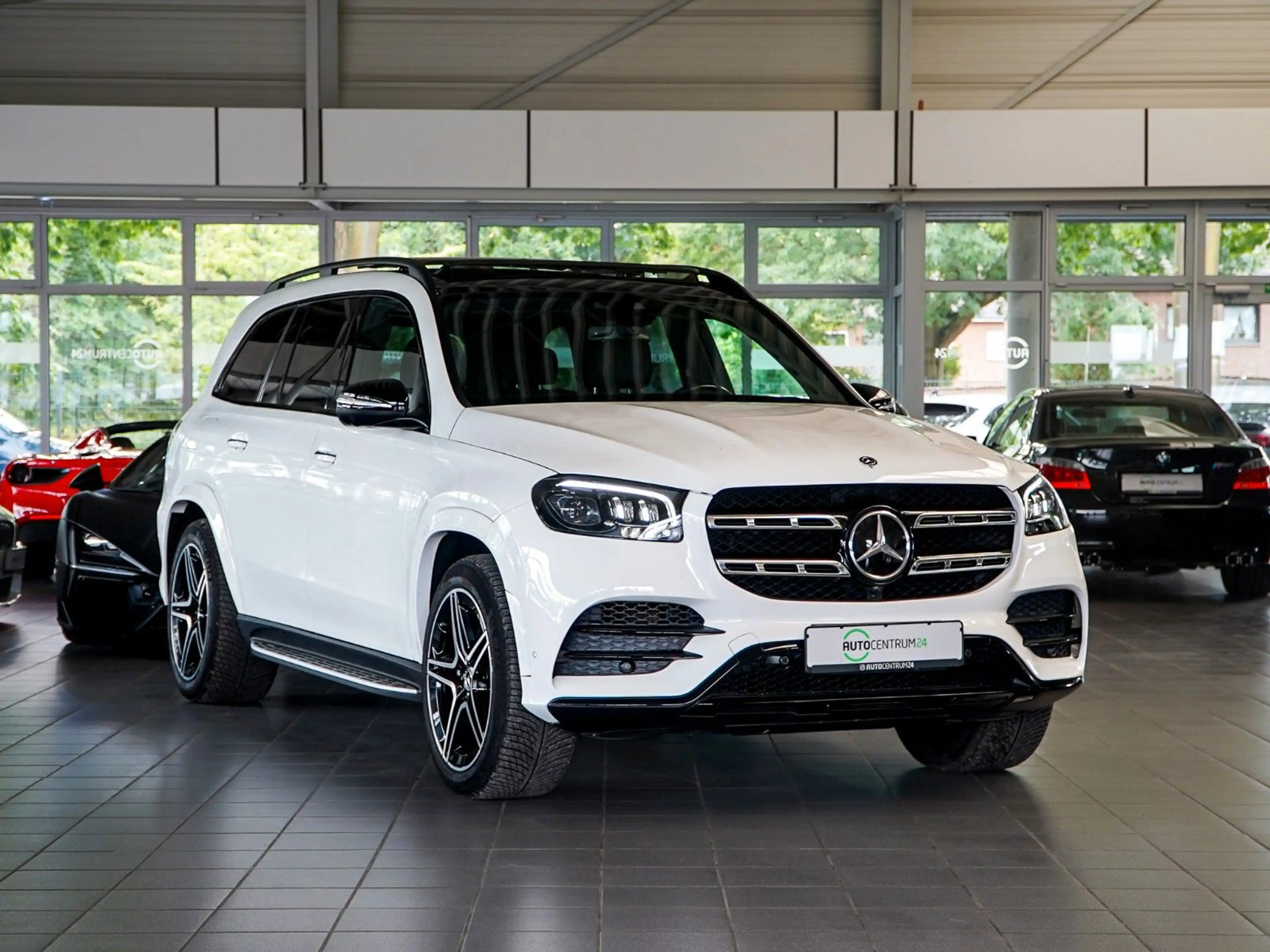 Mercedes-Benz GLS 350 GLS350d AMG Pano HUD AHK Burm 7-Seat Scheckheft