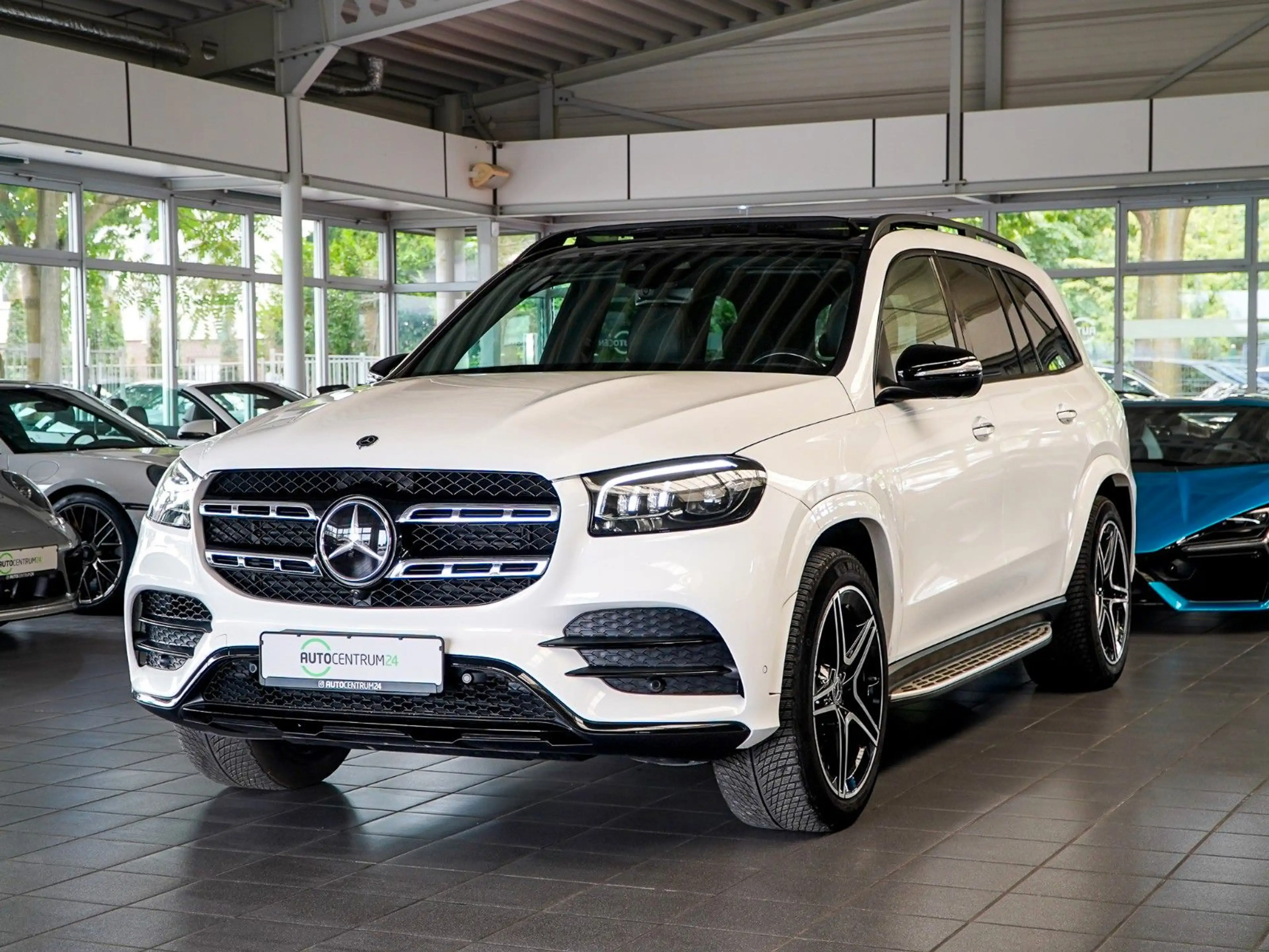 Mercedes-Benz GLS 350 GLS350d AMG Pano HUD AHK Burm 7-Seat Scheckheft — photo 2