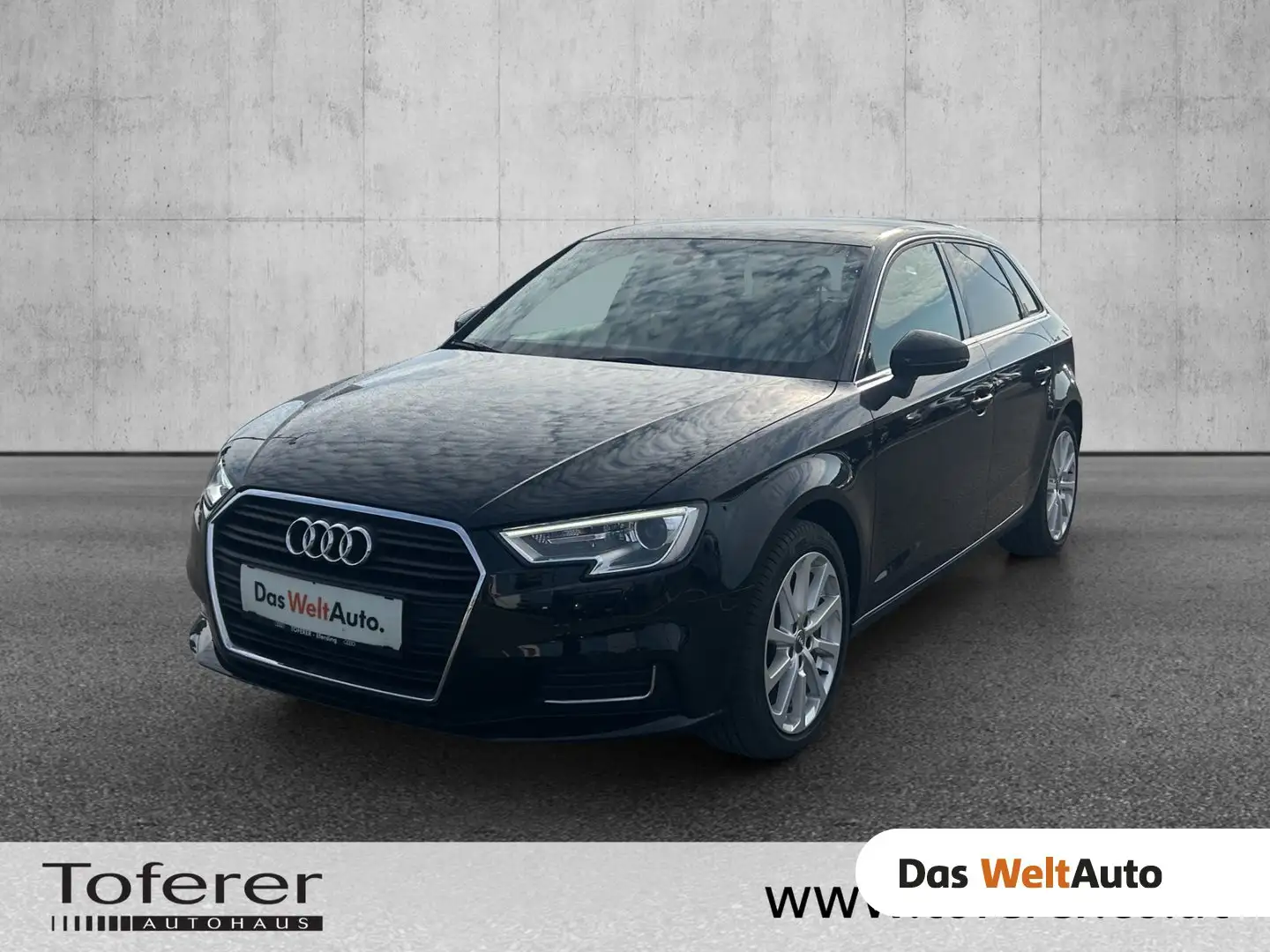 Audi A3 Audi A3 SB 1.5 TFSI COD ultra intense Schwarz - 1