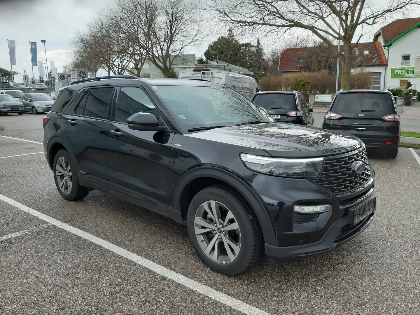 Ford Explorer 3,0 EcoBoost PHEV AWD ST-Line Aut. Schwarz - 1