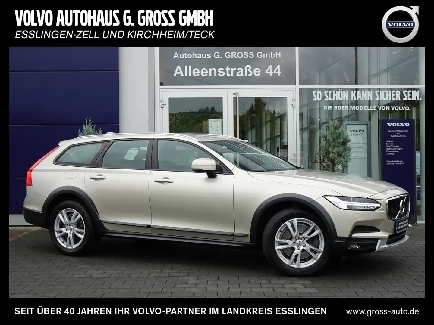 Volvo V90 Cross Country T6 AWD Geartronic Beige - 1