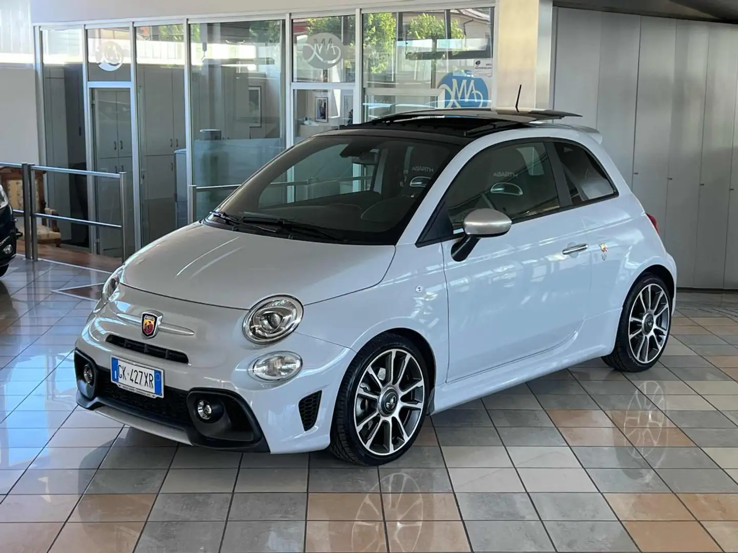 Abarth 595 1.4 Turbo T-Jet 165 CV Turismo Gri - 1