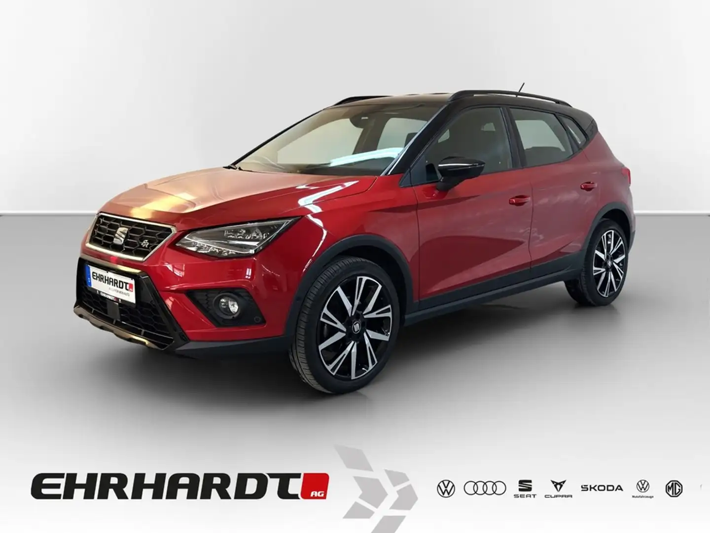 SEAT Arona 1.0 TSI FR VIRTUAL*VOLL-LED*NAVI*ACC*SHZ*PARKLE... Rot - 1