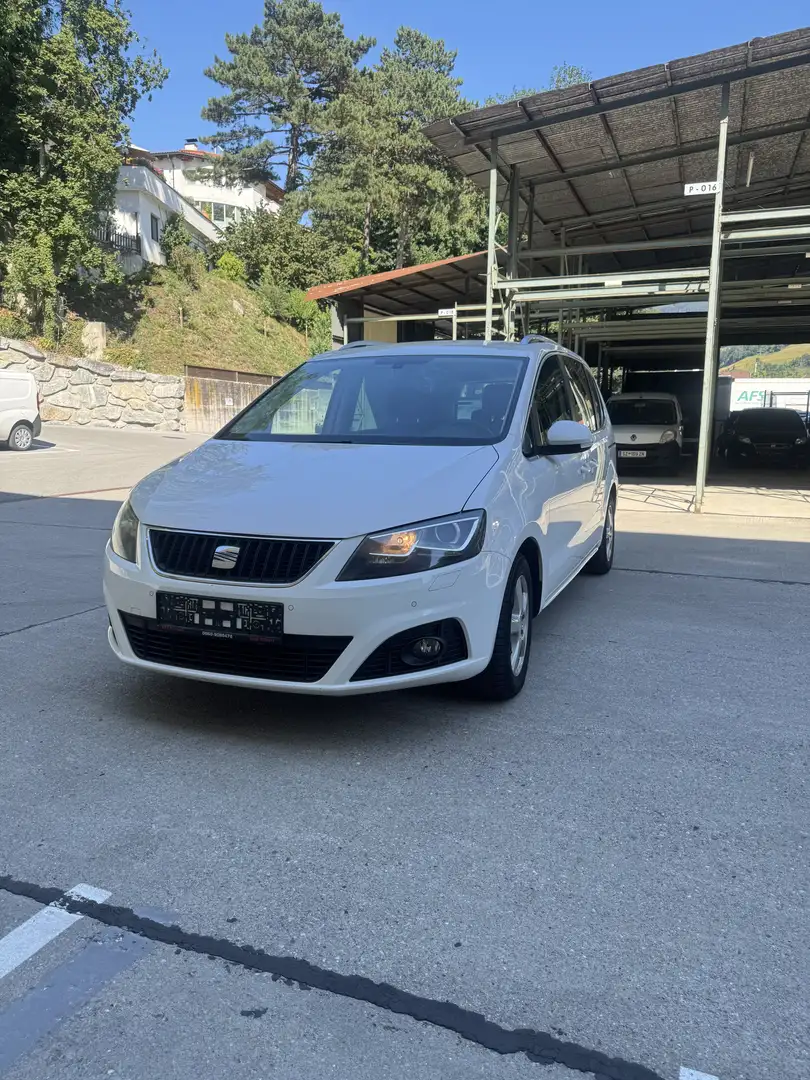 SEAT Alhambra 2,0 TDI CR DPF DSG Weiß - 1