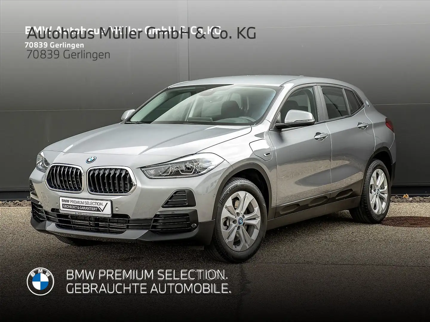 BMW X2 xDrive25e HUD DAB Parkassist LED NaviPro 1VB Gris - 1