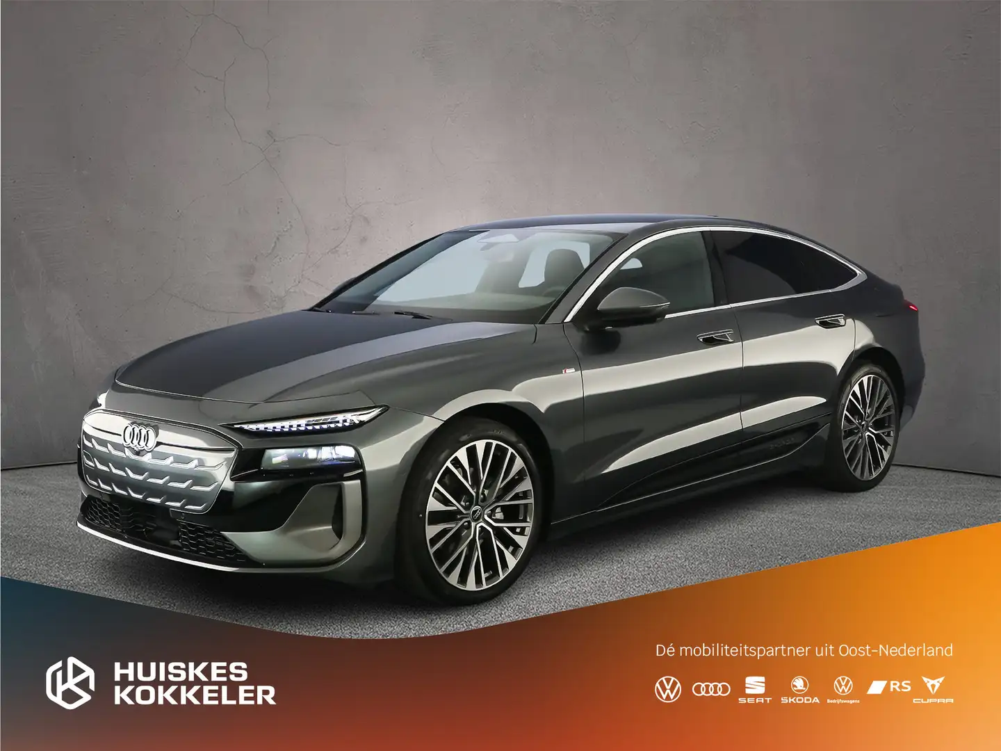 Audi A6 Sportback e-tron 83 kWh elektromotor 286pk Advance Grau - 1
