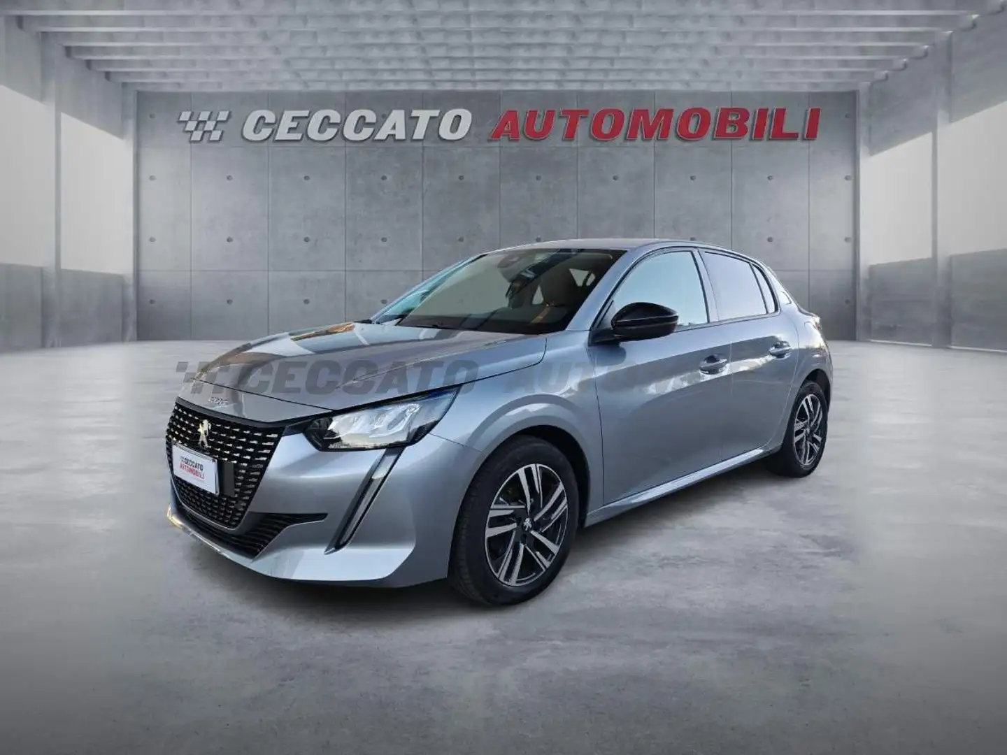 Peugeot 208 208 1.2 puretech Allure s&s 100cv eat8 my20 Gris - 1