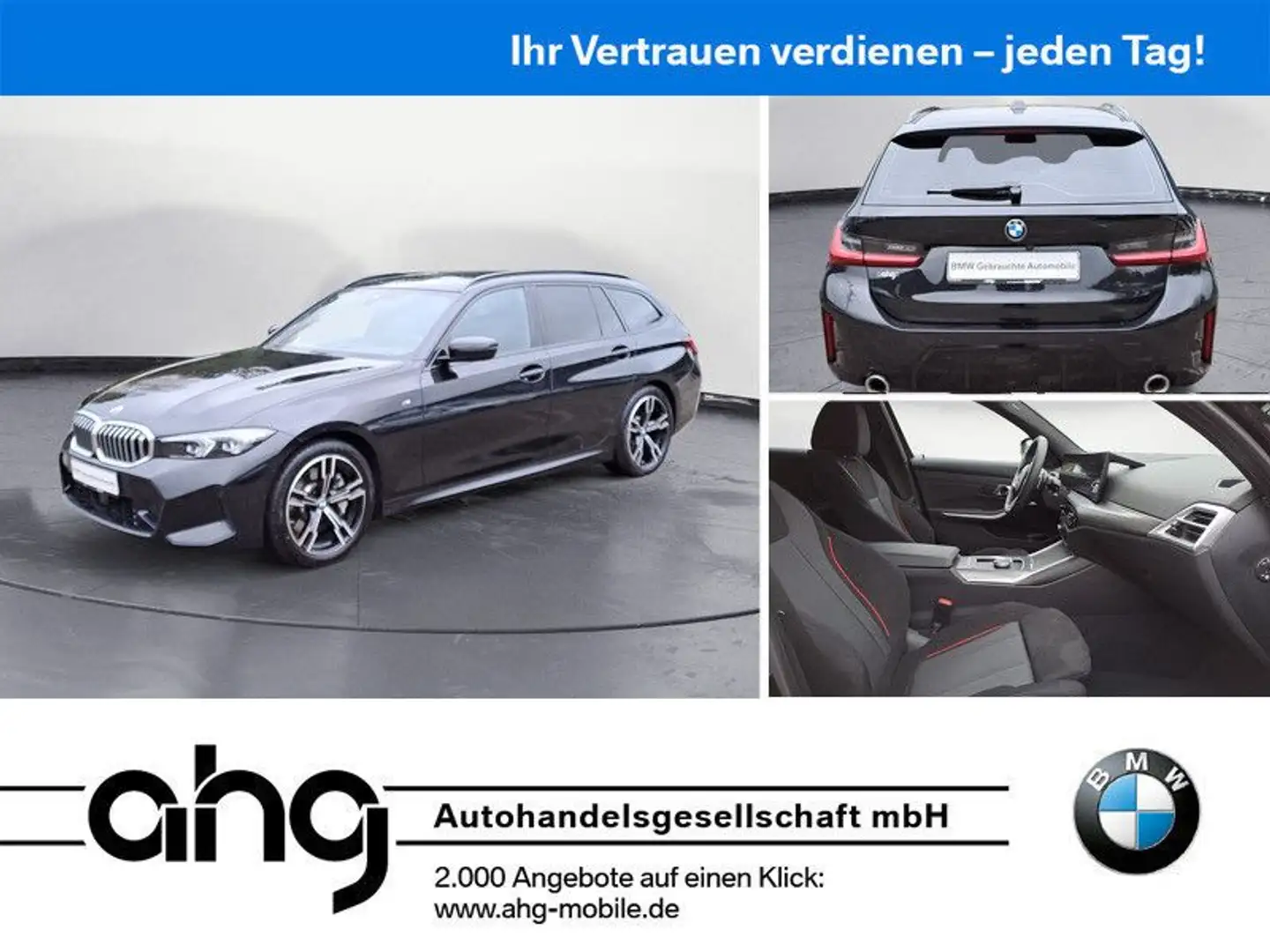 BMW 330 i xDrive Touring Automatic M Sportpaket HIFI Schwarz - 1