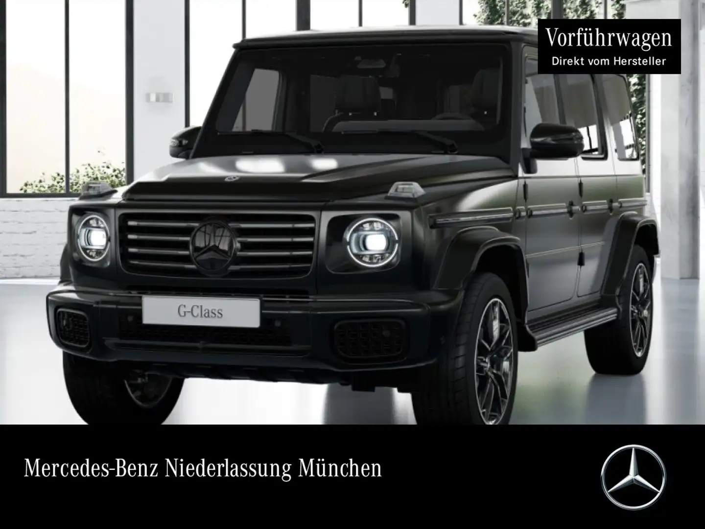 Mercedes-Benz G 450 d Fondent 360° Stdhzg AHK Night 9G Sitzh Negro - 1
