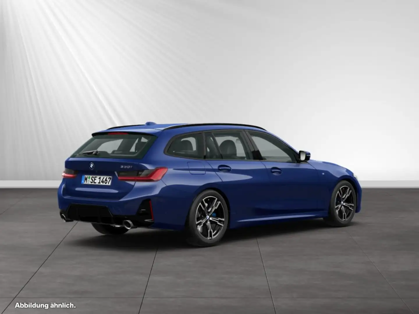BMW 330 i Touring M Sport|Stop&Go|HiFi|LC+|PA Blau - 2