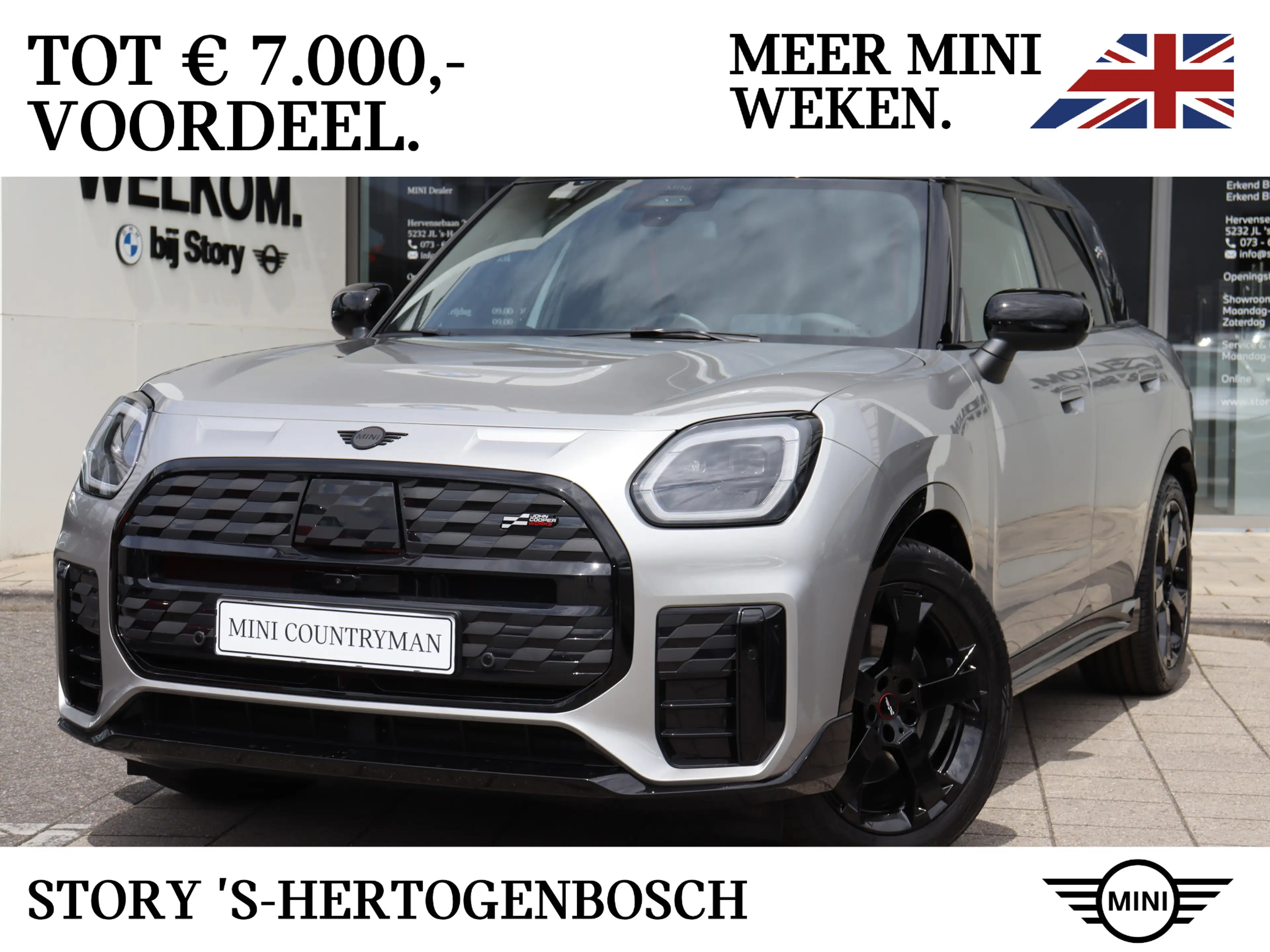 MINI Countryman E / JCW / Pakket L / 19" John Cooper Works Runway Sp