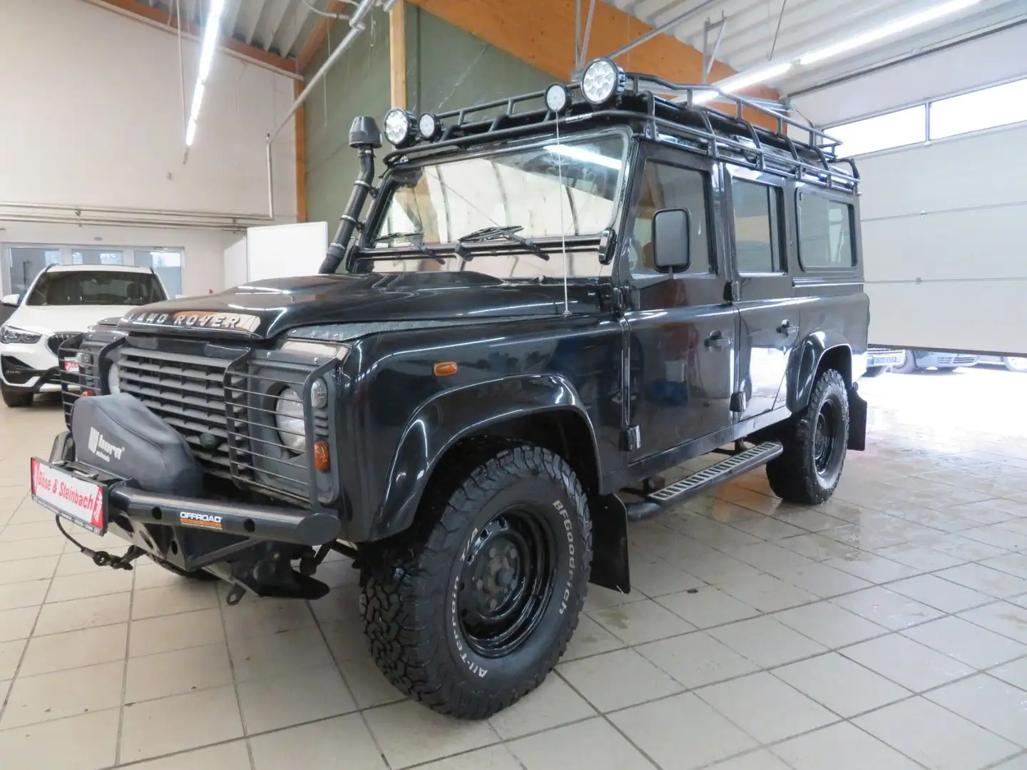 Land Rover Defender 110S Station Wagon*Expedition*Seilwinde Negro - 1
