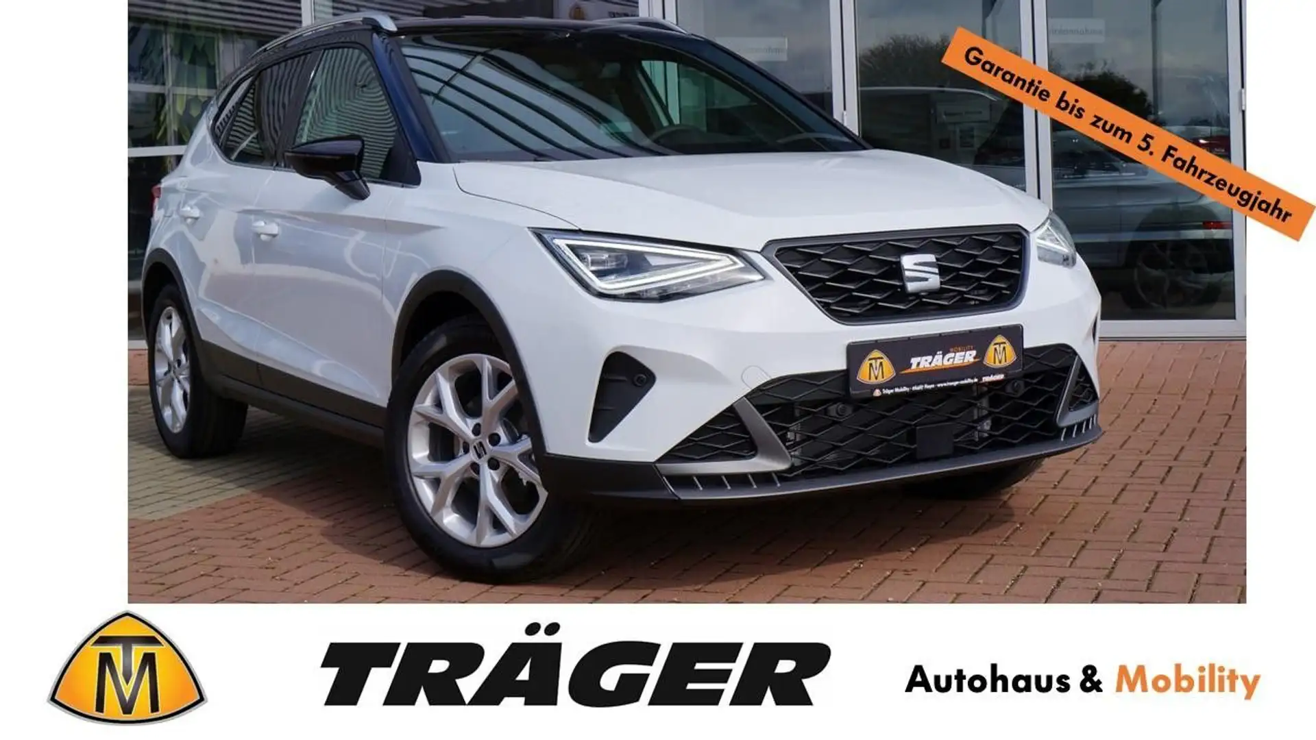 SEAT Arona Facelift FR 1.0 TSI 6-G Navi,Kamera,ACC Wit - 1