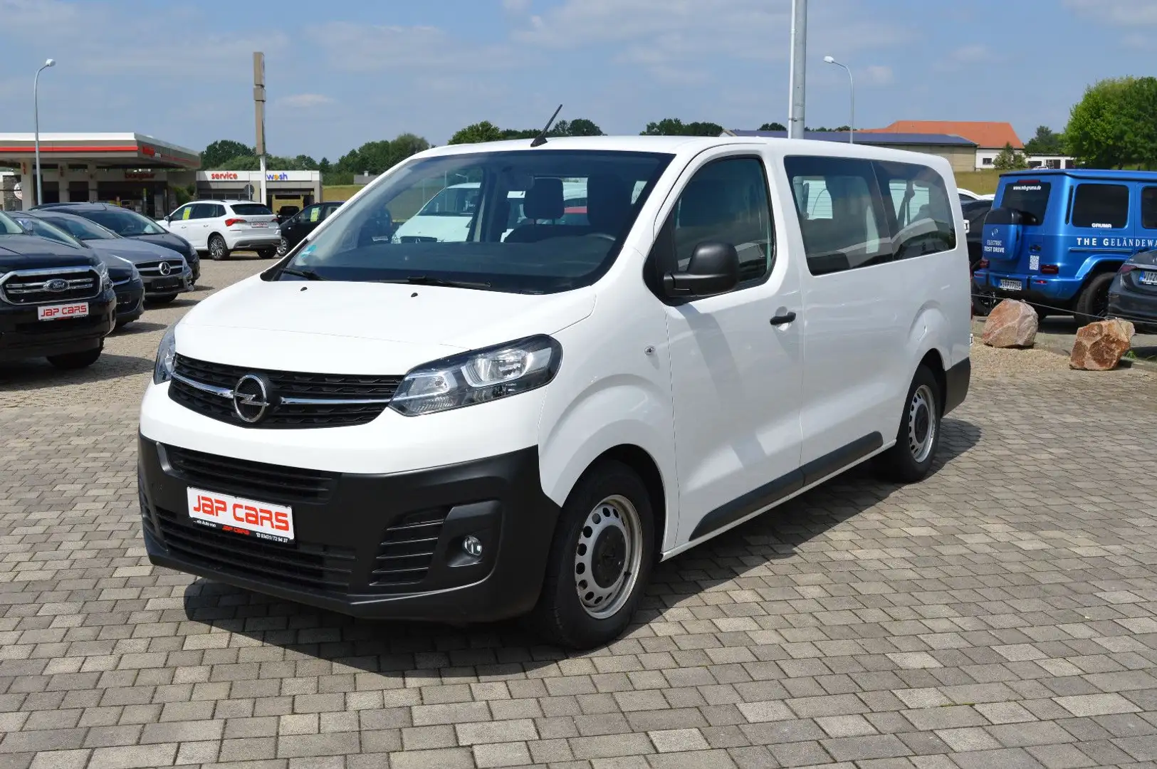 Opel Vivaro Kombi 1.5D L3+ 9 Sitze+Klima+Flügeltüren Weiß - 2