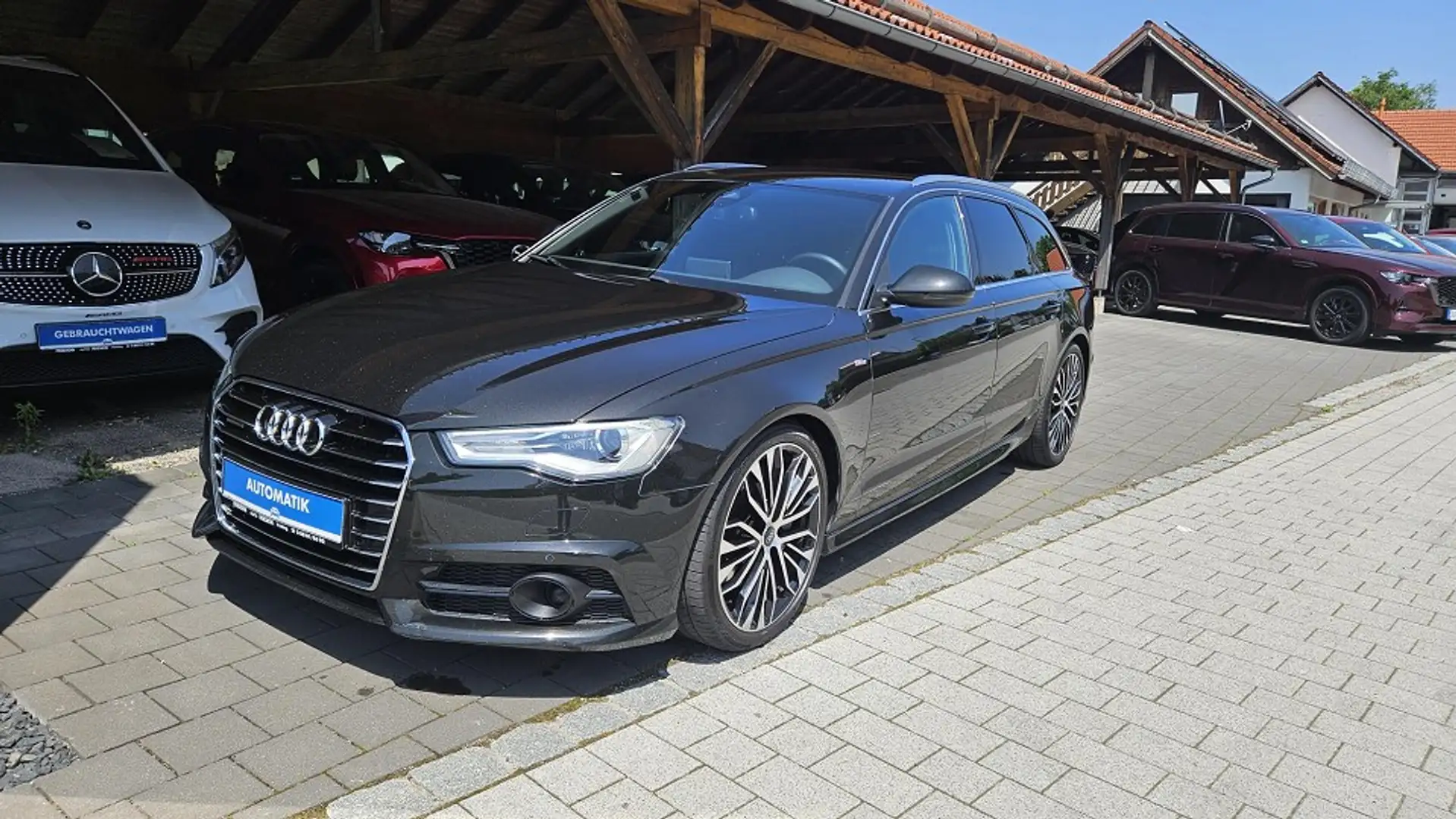 Audi A6 3,0l V6 TDI Tauschmotor Schwarz - 1