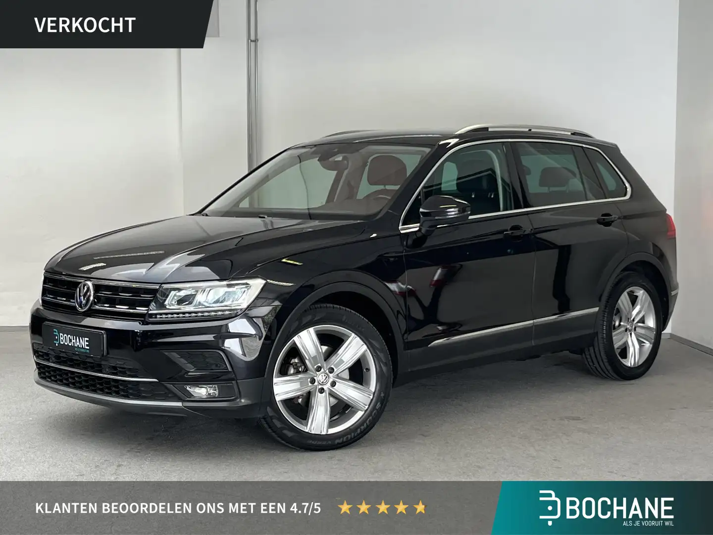 Volkswagen Tiguan 1.5 TSI ACT Highline | 1e-EIG. | LEDER | VIRTUAL | Zwart - 1