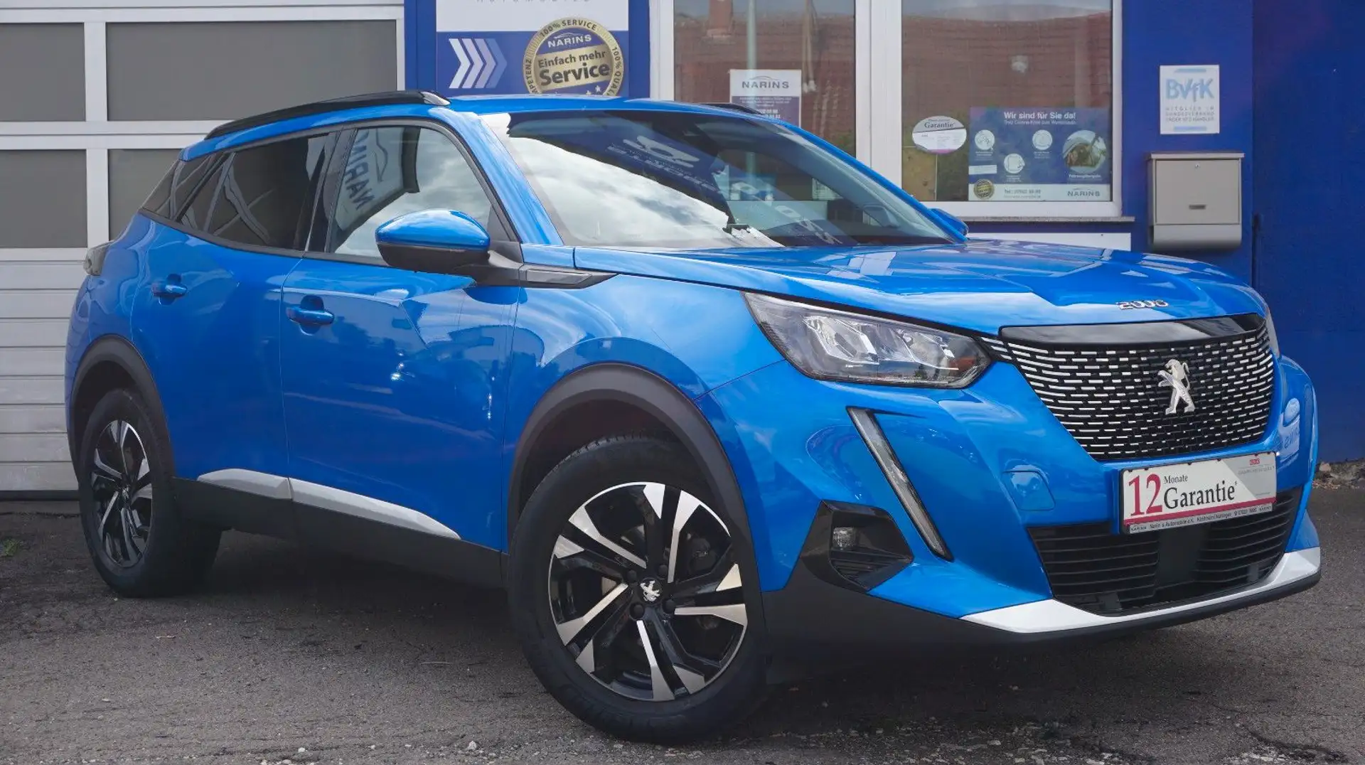 Peugeot 2008 Allure Pack Automatik Navi RFK SHZ Azul - 2