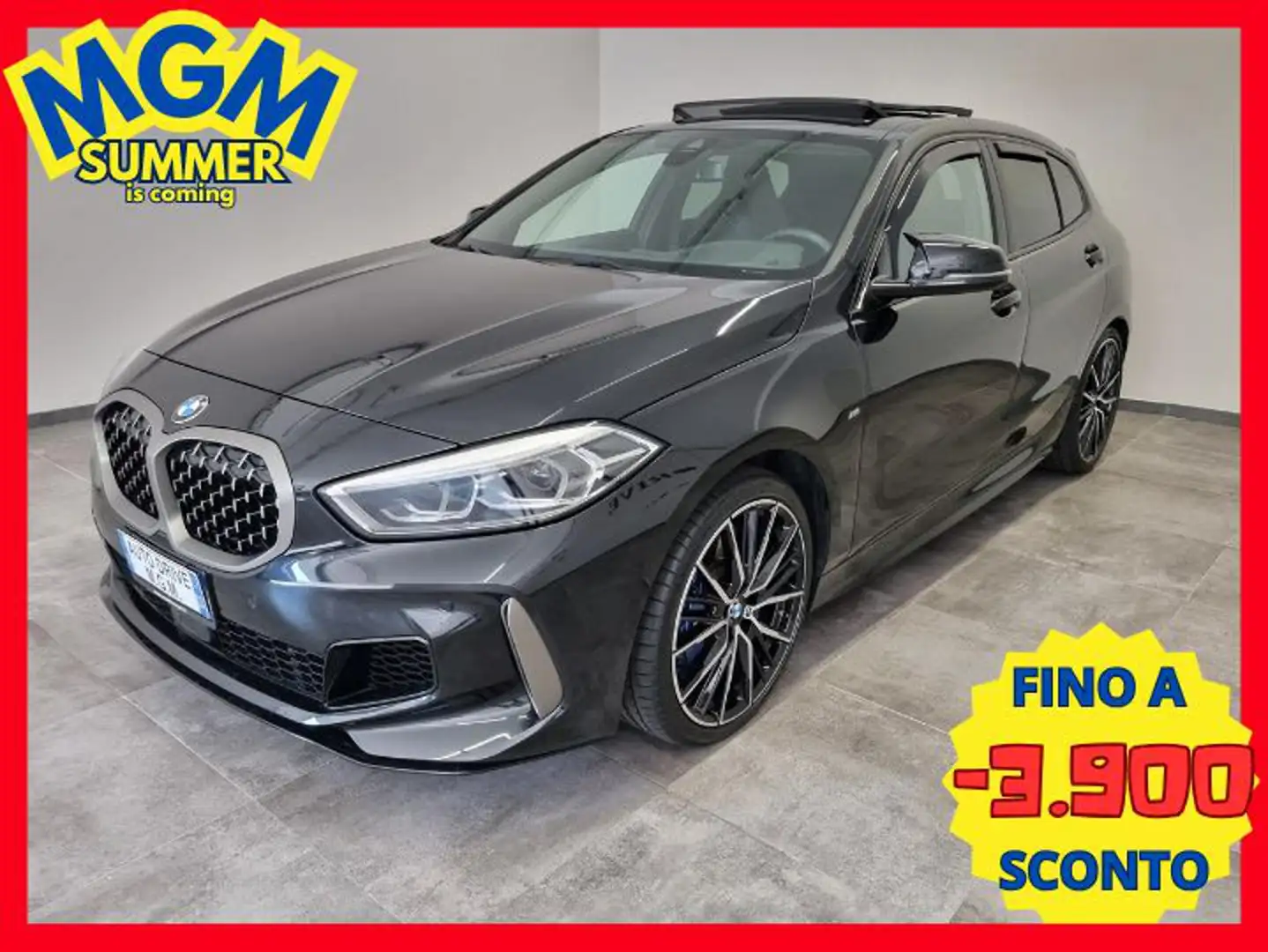 BMW 135 i xDrive Fekete - 1
