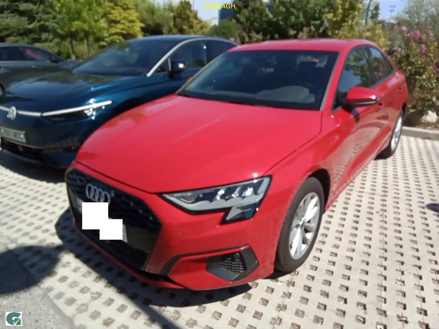 Audi A3 Sedán 35TDI Black line S tronic Rojo - 1