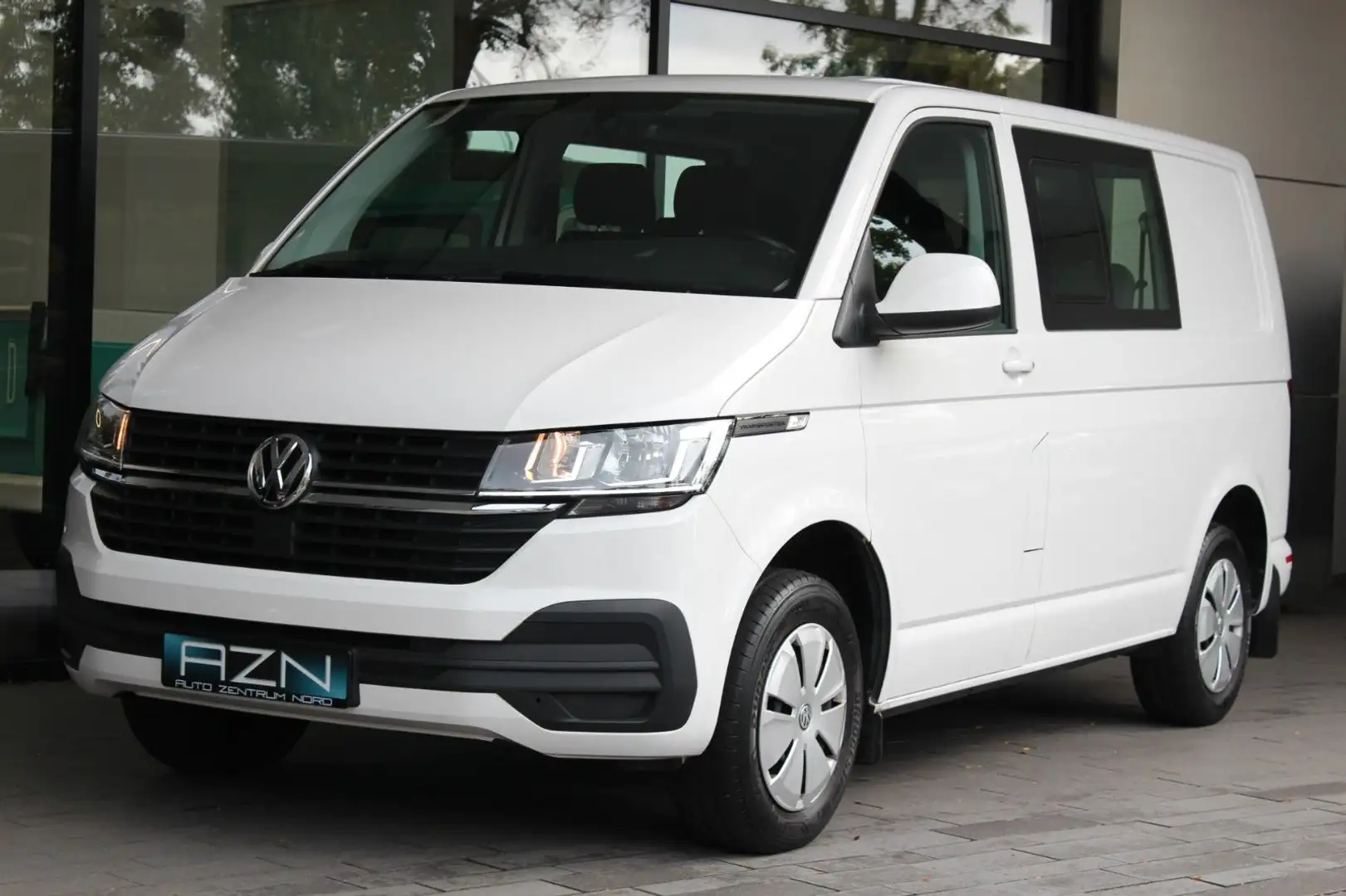 Volkswagen T6 Kombi T6.1 Transporter Kombi Mixto 6-Sitze 150PS Blanc - 1