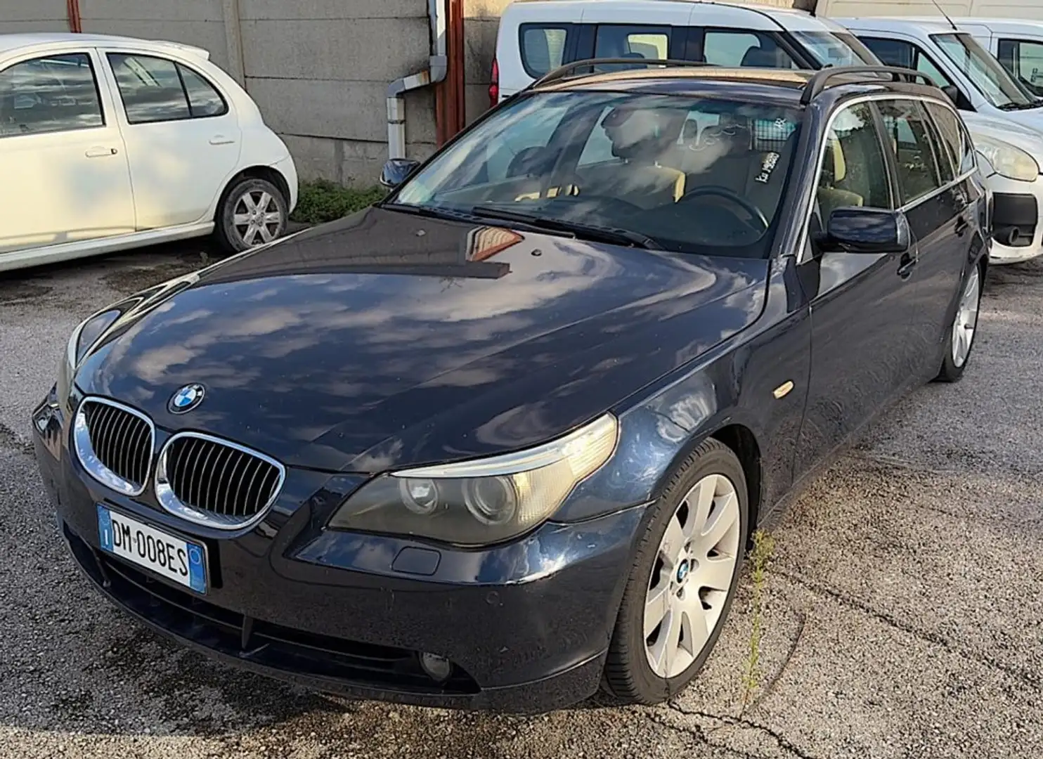 BMW 530 xd Touring Futura c/pelle Bleu - 1