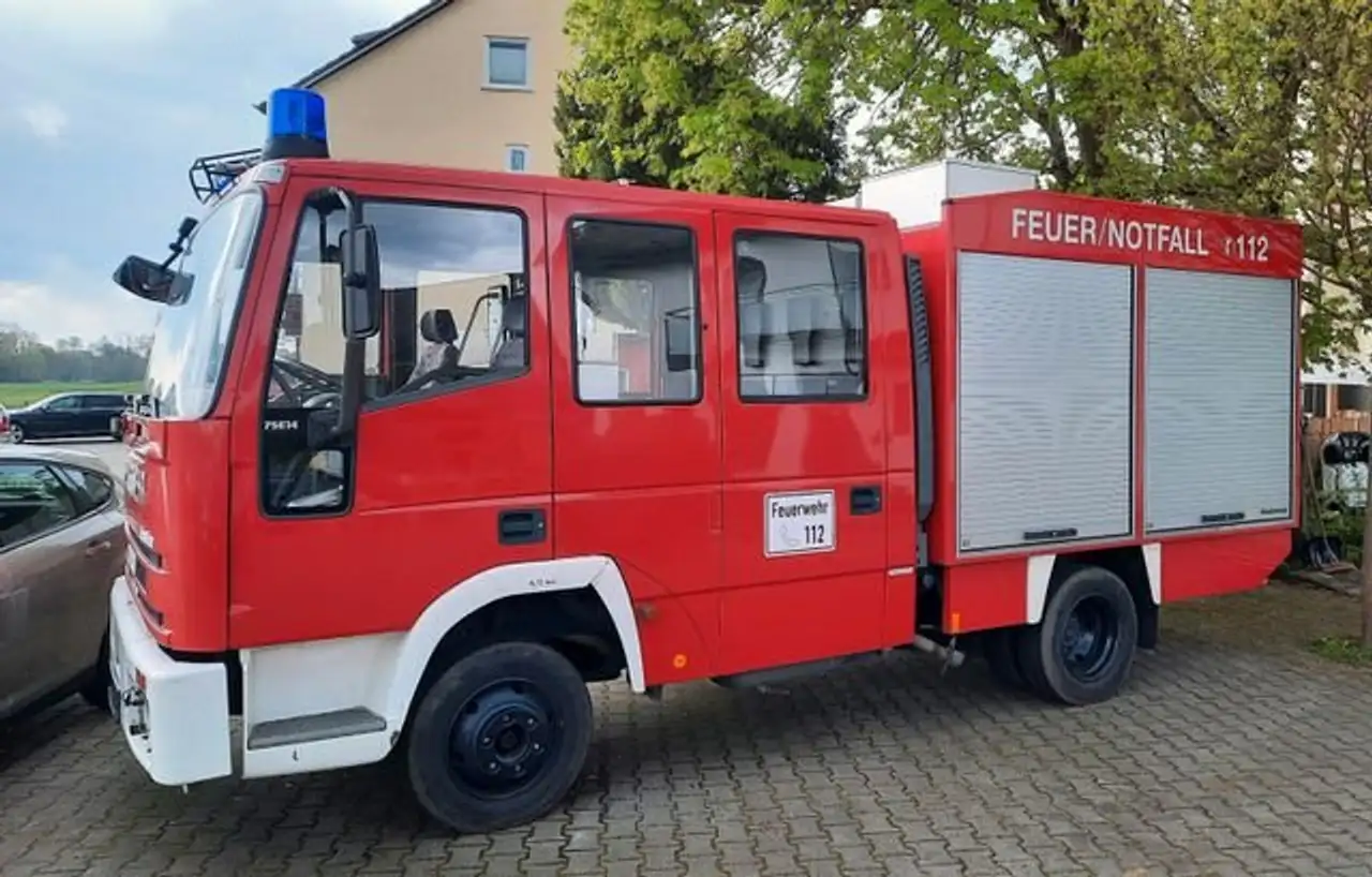 Iveco Magirus Eurofire FF 75 E 14 Feuerwehr 1. Hd., foto 1