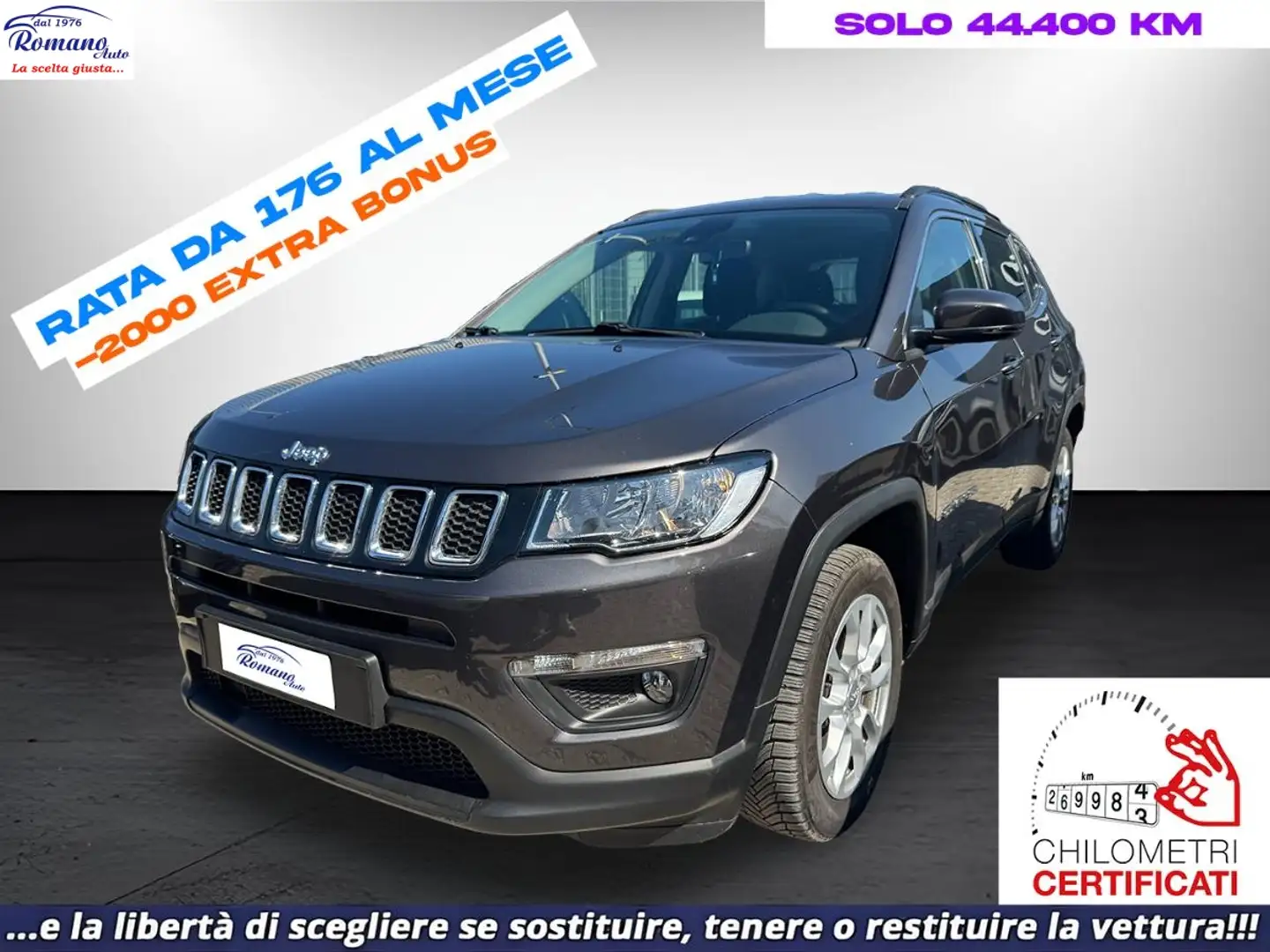 Jeep Compass 1.6 Mjt II 2WD Longitude Grigio - 1